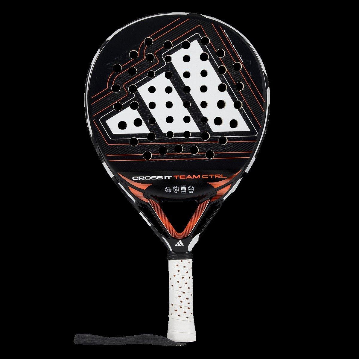 Black - adidas - Cross Tm Padel Racket - 1