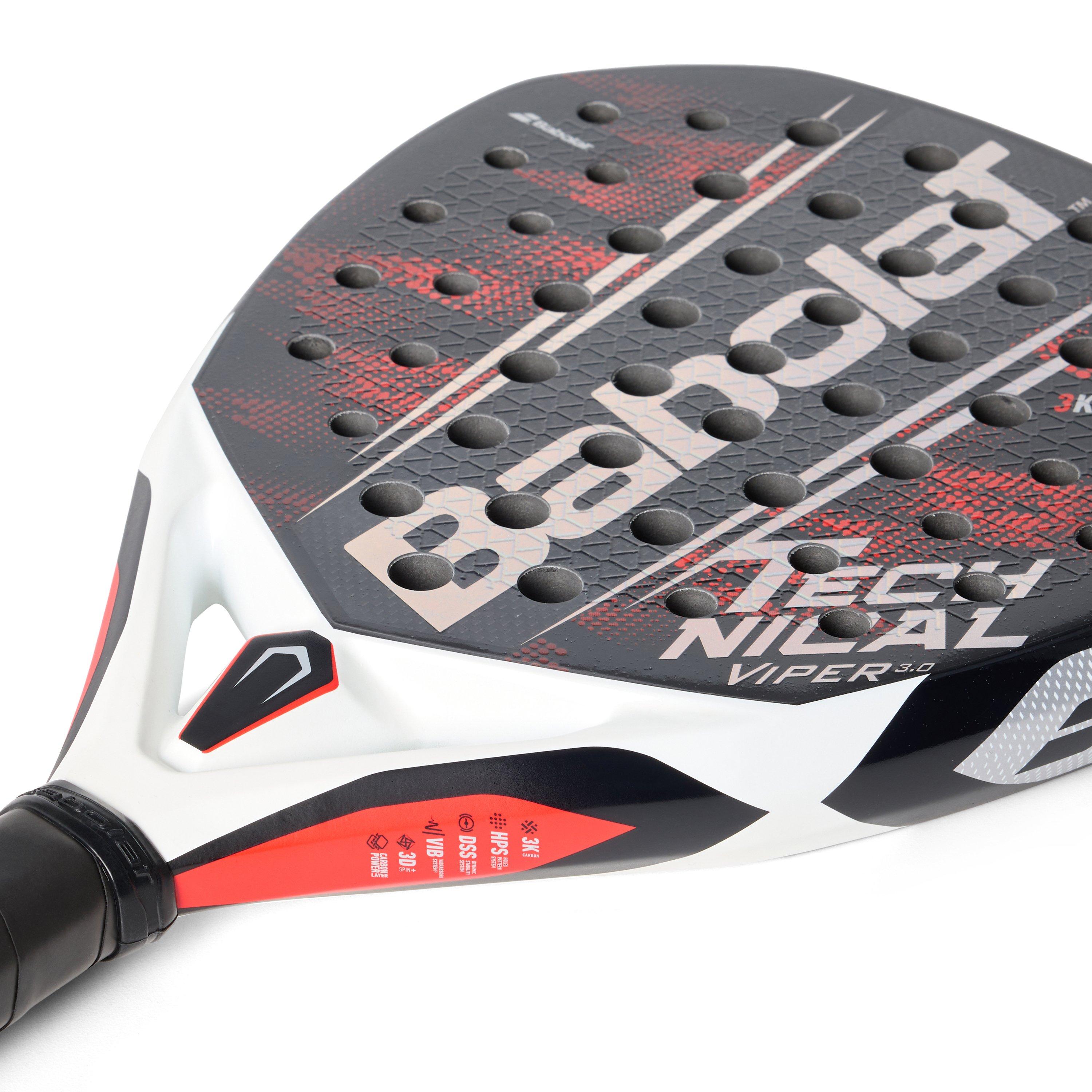 Rød - Babolat - Technical Viper 3.0 Padel Racket - 3
