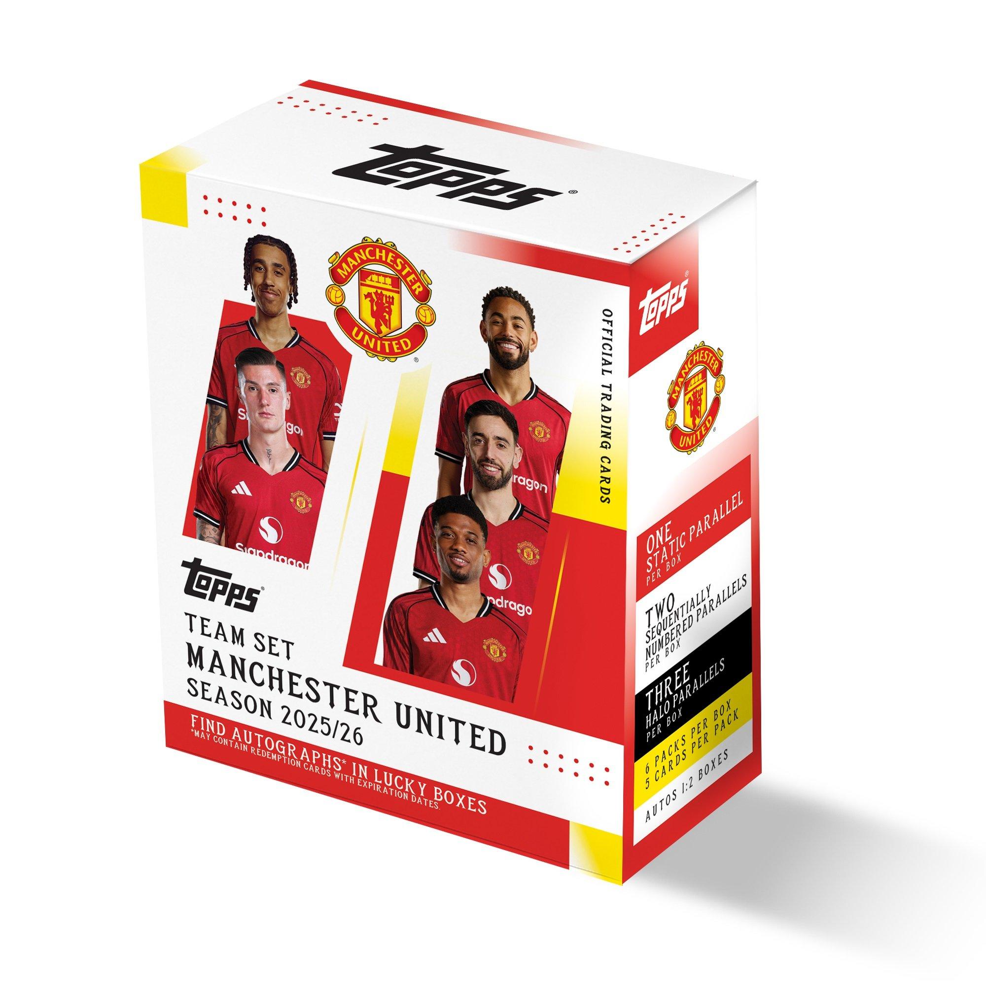 Man Utd - Topps - Topps Team Sets 62 - 1
