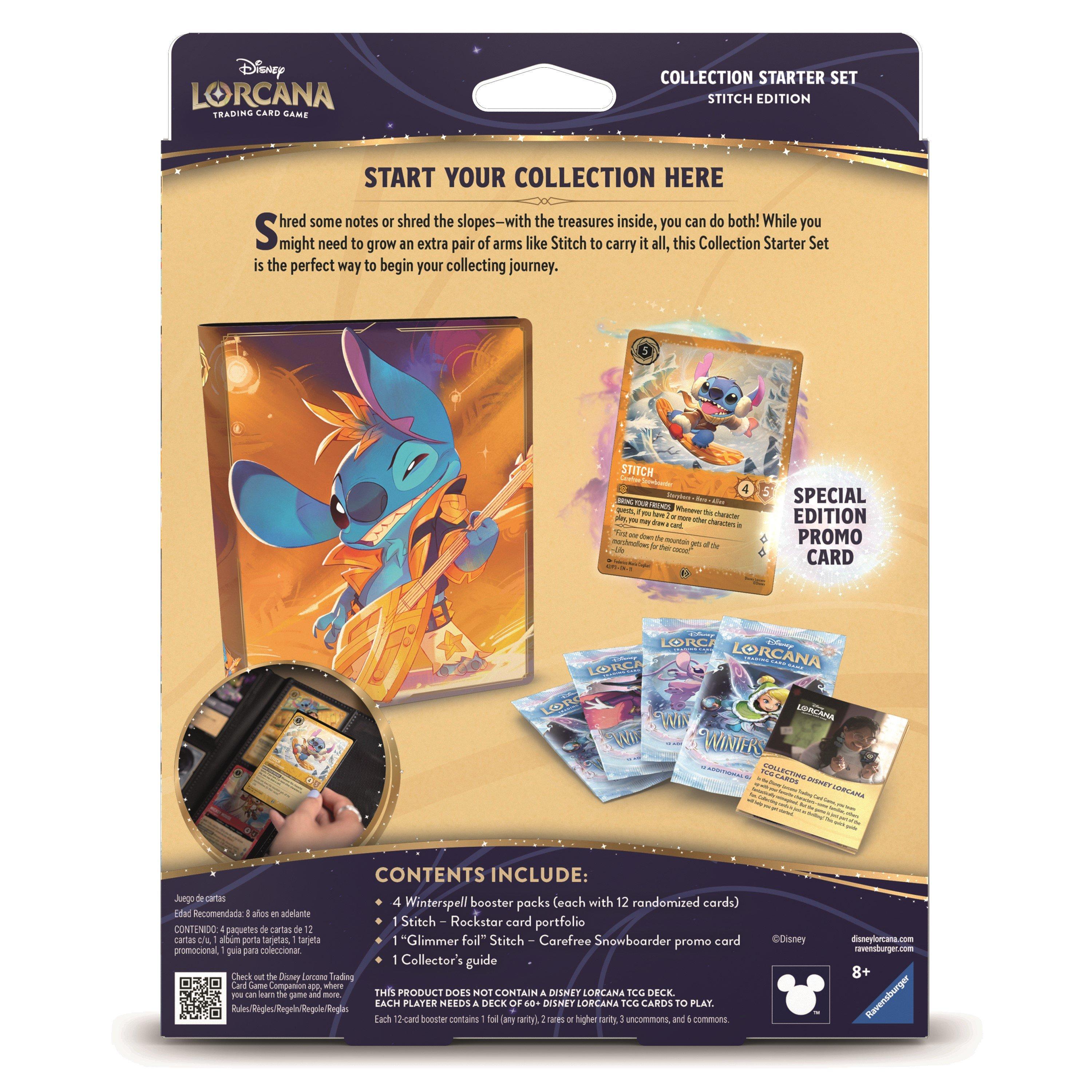 Starter Set - Disney - Lorcana WinterSpell Stitch Starter Collection - 3