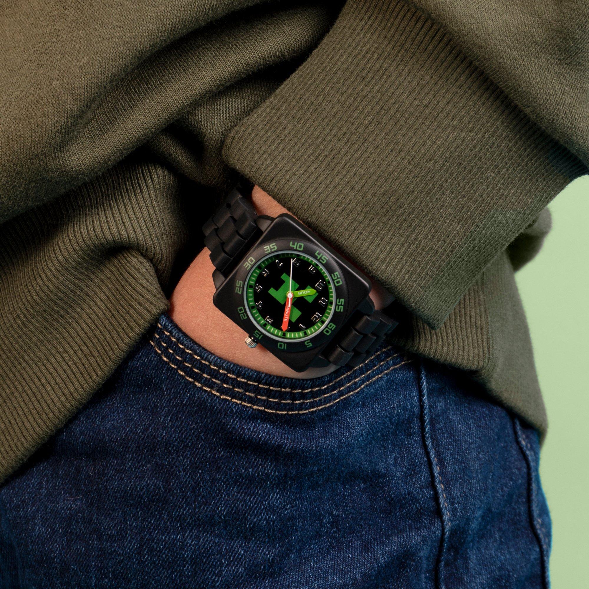 Black - Minecraft - Minecraft Kids Watch - 3