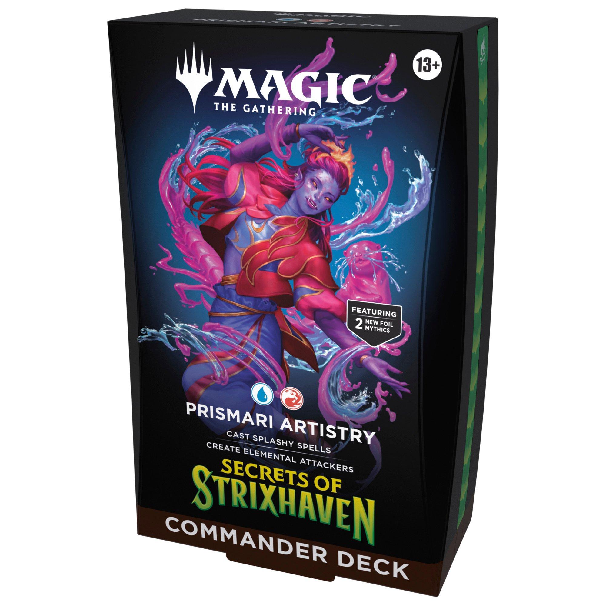 Prismari Art - Magic the Gathering - Secrets of Strixhaven Commander Deck - Prismari Artistry