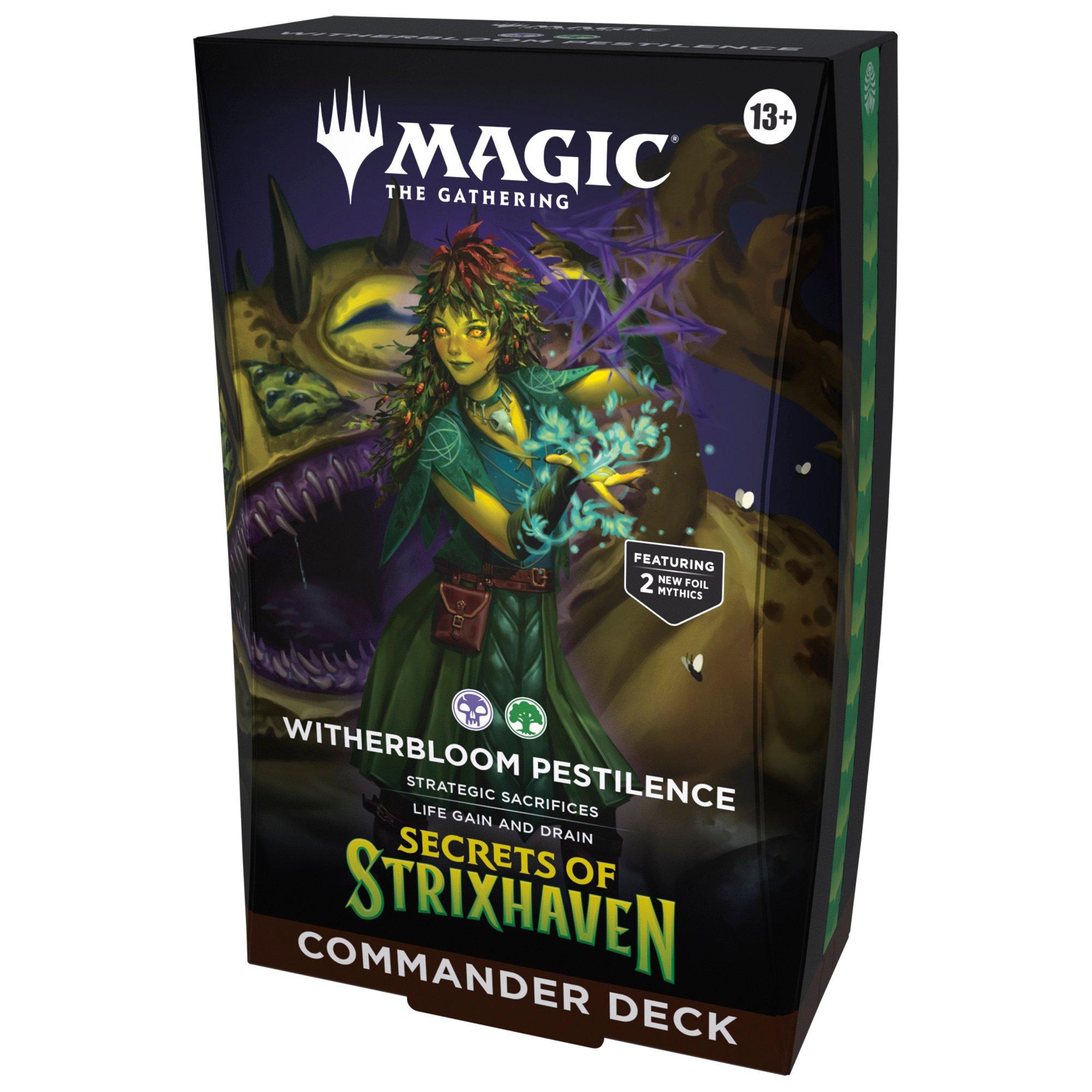 MTG Witherbloom Pestilence English 英語版 Magic the Gathering Secrets of Strixhaven Commander Deck
