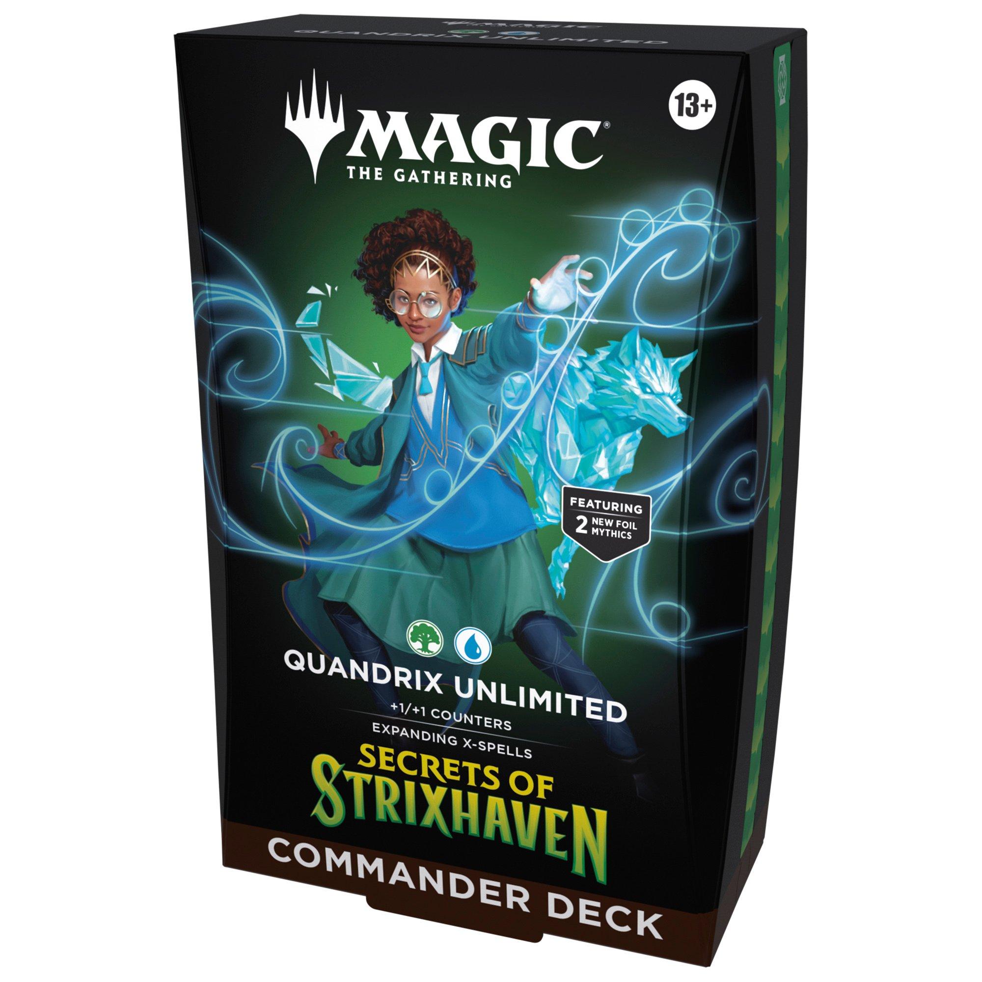 Quandrix Unl - Magic the Gathering - Secrets of Strixhaven Commander Deck - Quandrix Unlimited