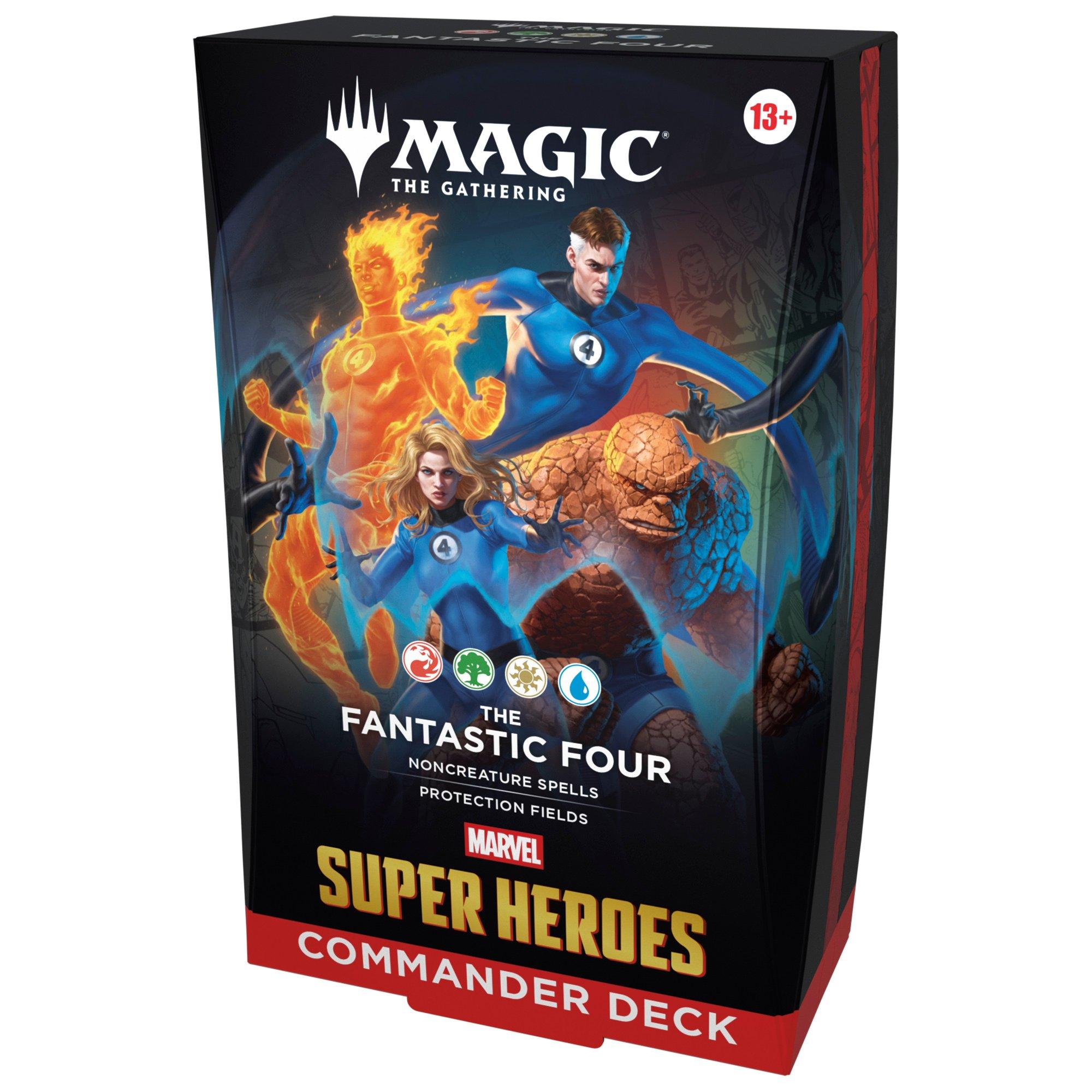 Fantastic 4 - Magic the Gathering - Marvel Super Heroes Commander Deck - The Fantastic Four