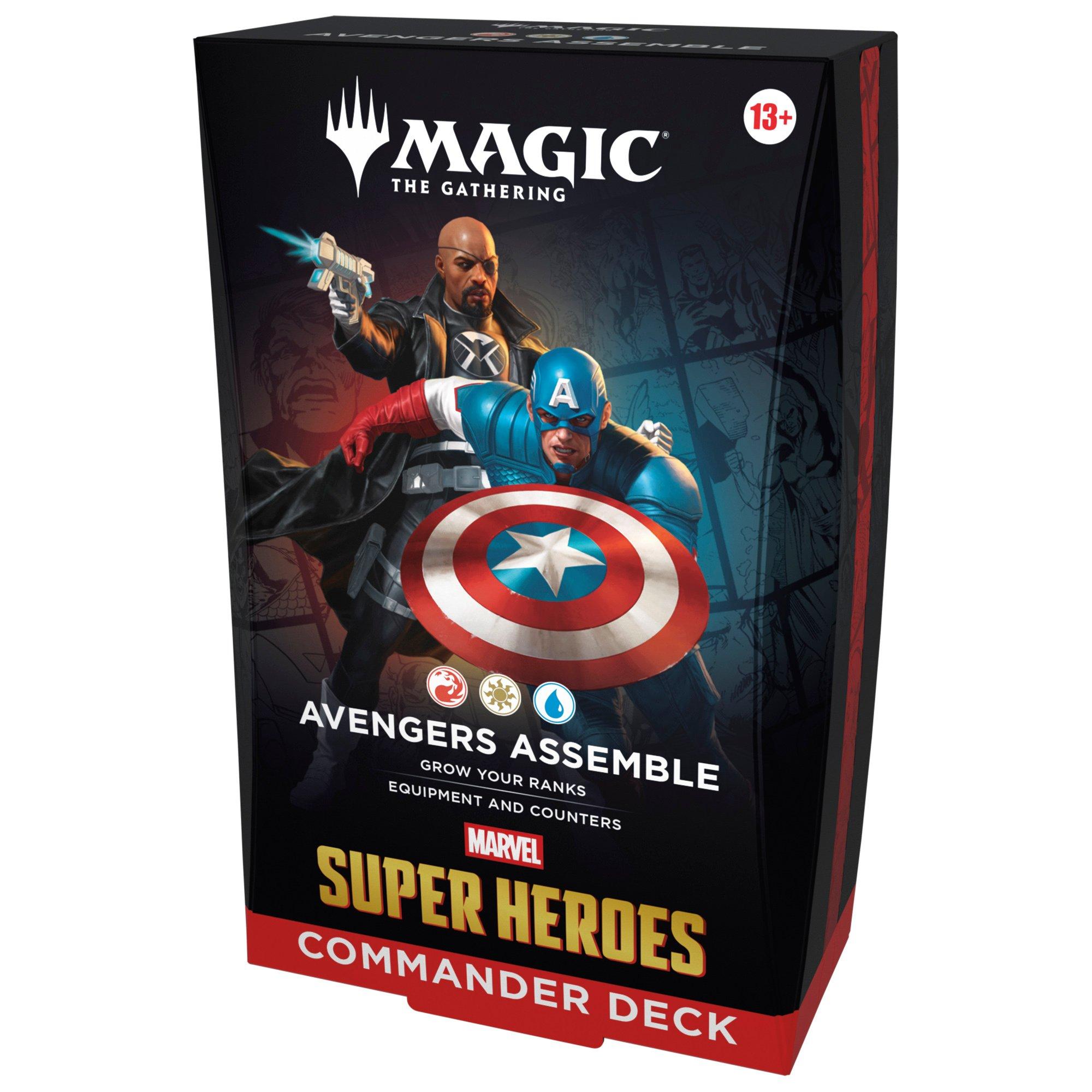 Avengers Assemb - Magic the Gathering - Marvel Super Heroes Commander Deck - Avengers Assemble