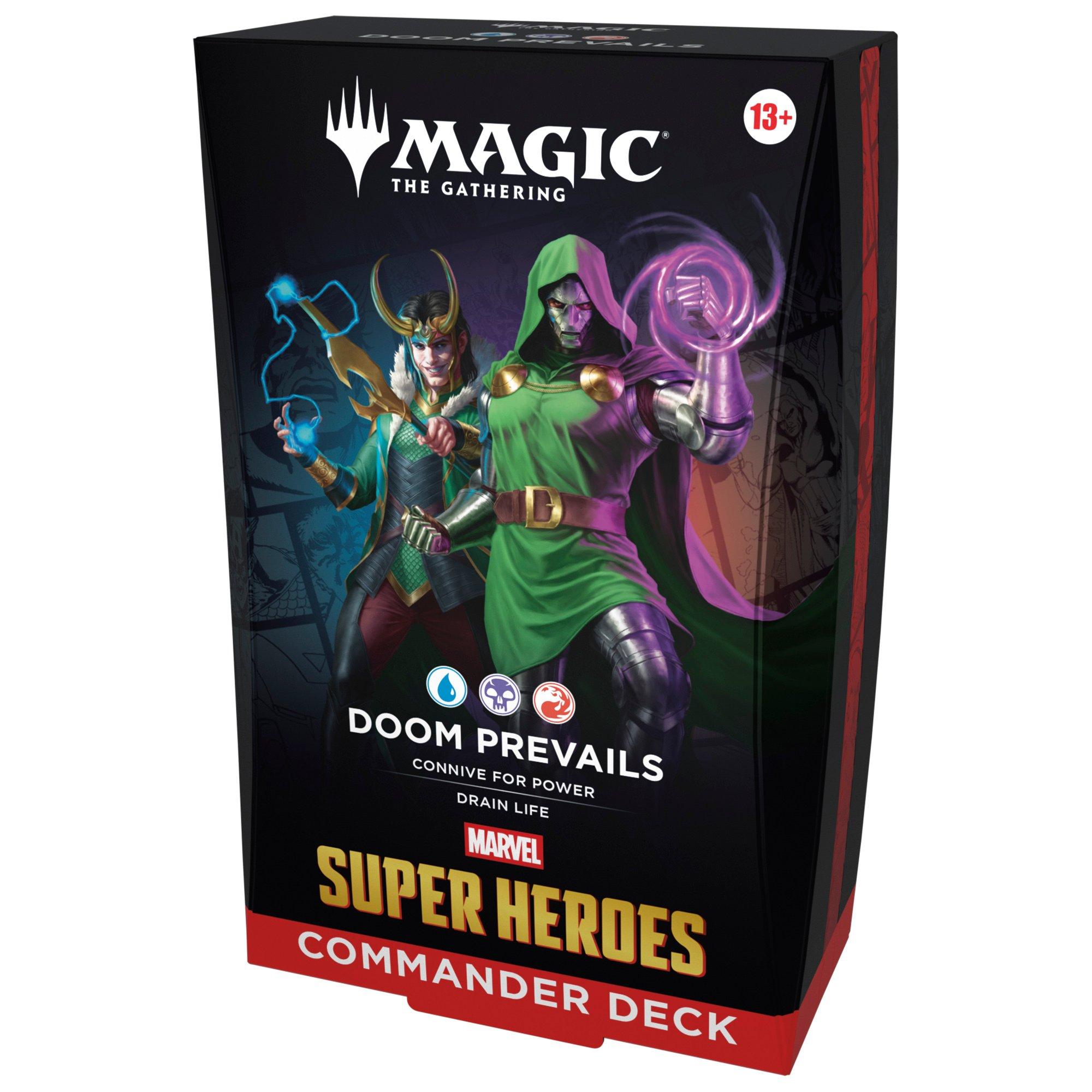 Doom Prevails - Magic the Gathering - Marvel Super Heroes Commander Deck - Doom Prevails