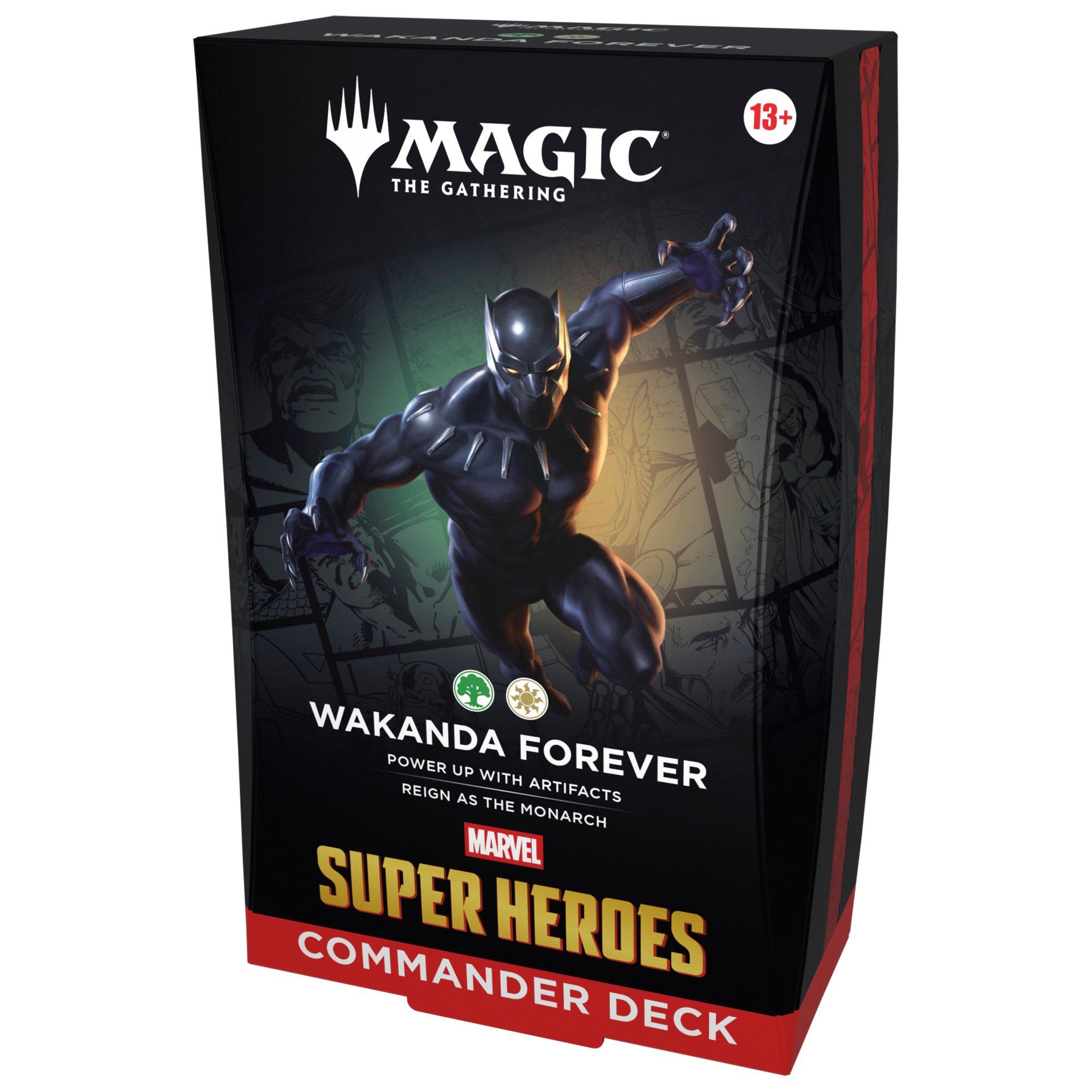 Wakanda Forever - Magic the Gathering - Marvel Super Heroes Commander Deck - Wakanda Forever