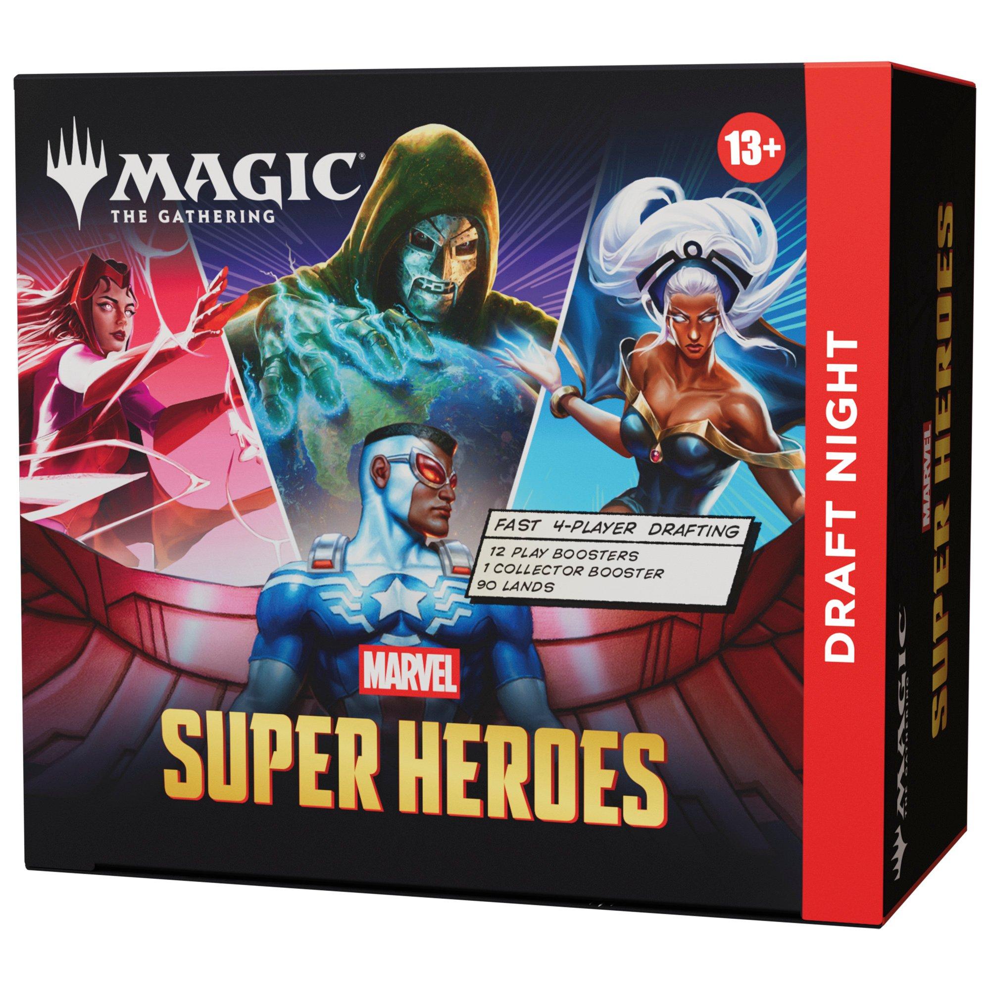 Draft Night - Magic the Gathering - Marvel Super Heroes - Draft Night