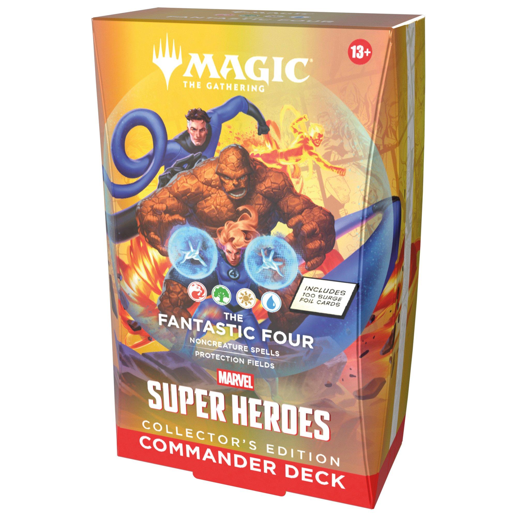 CL Deck F4 - Magic the Gathering - Marvel Super Heroes Collector’s Edition Commander Deck - The Fantastic Four