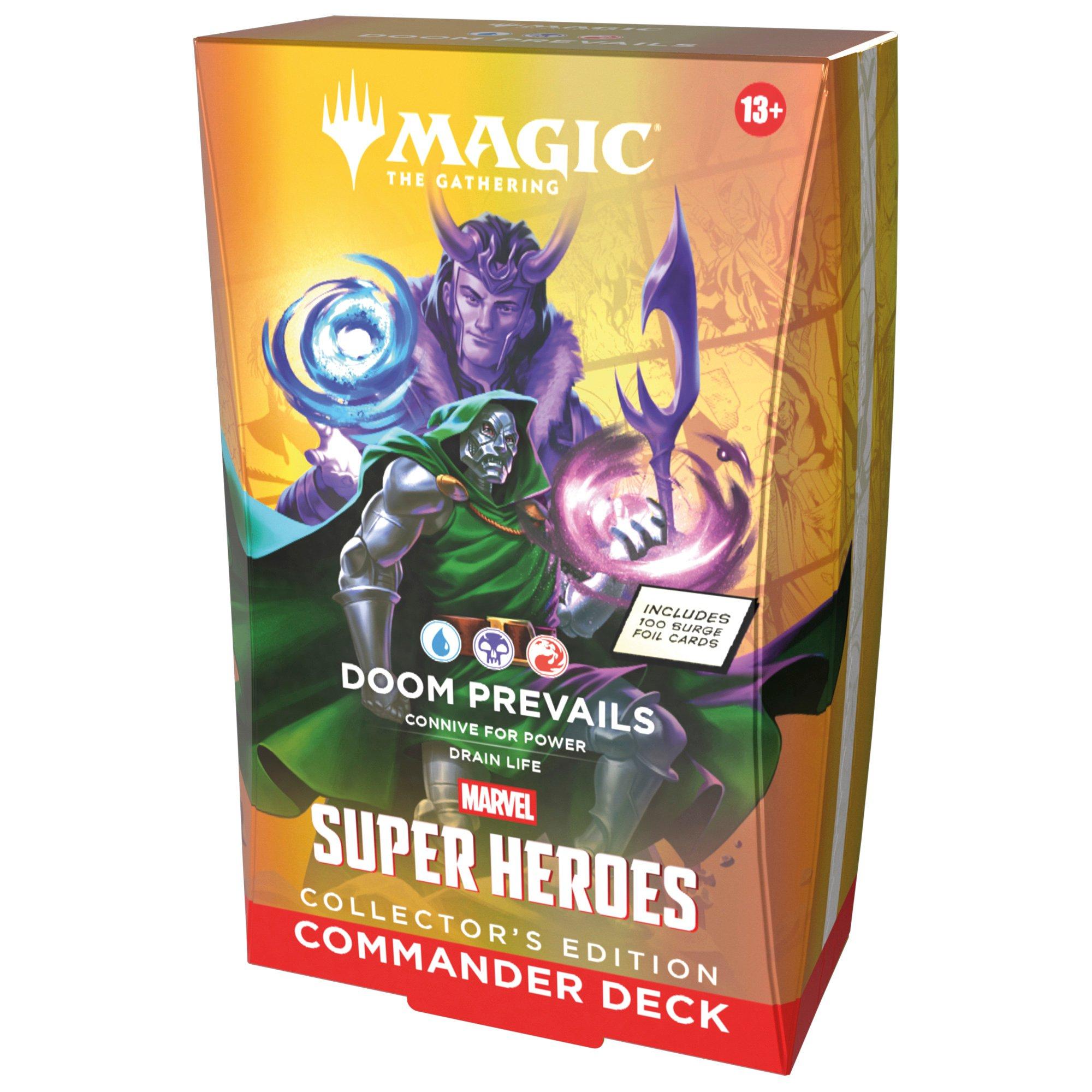 CL Deck Doom P - Magic the Gathering - Marvel Super Heroes Collector’s Edition Commander Deck - Doom Prevails