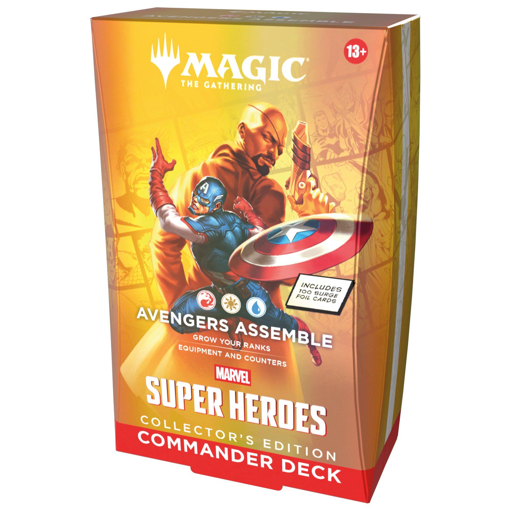 CL Deck Avenger - Magic the Gathering - Marvel Super Heroes Collector’s Edition Commander Deck - Avengers Assemble