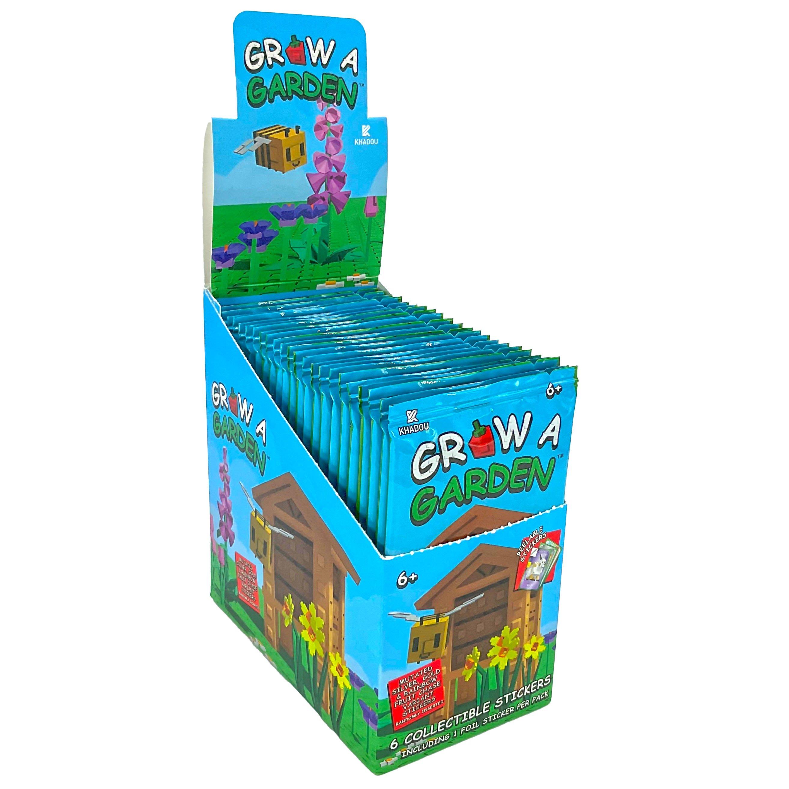 Multi - Grow a Garden - Sticker Card Pack Trading Games - 2