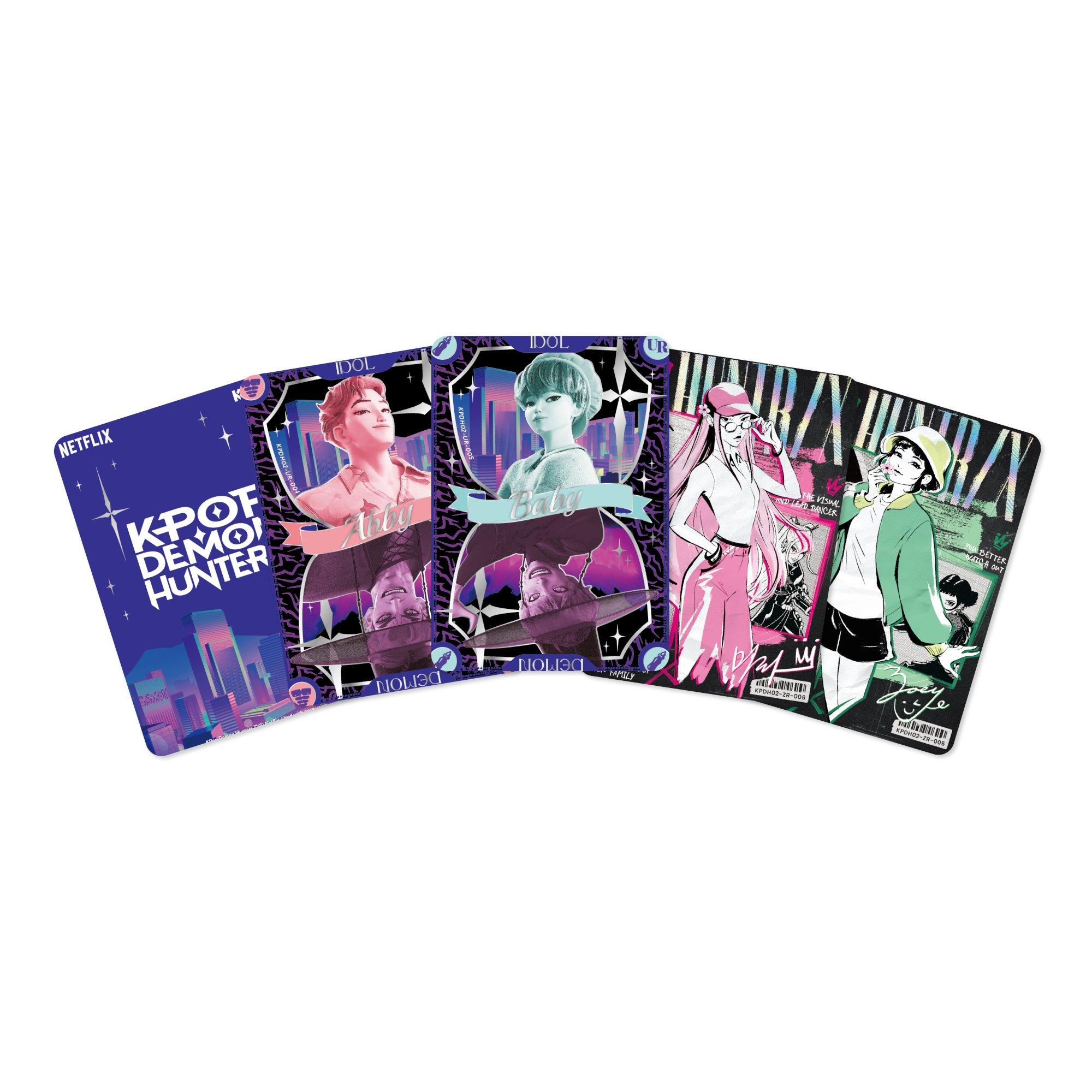 Booster Pack - K Pop Demon Hunters - KPop Demon Hunters-Collectible Trading Cards-Classic Edition Foil-002B-EMEA (Booster Pack) - 3