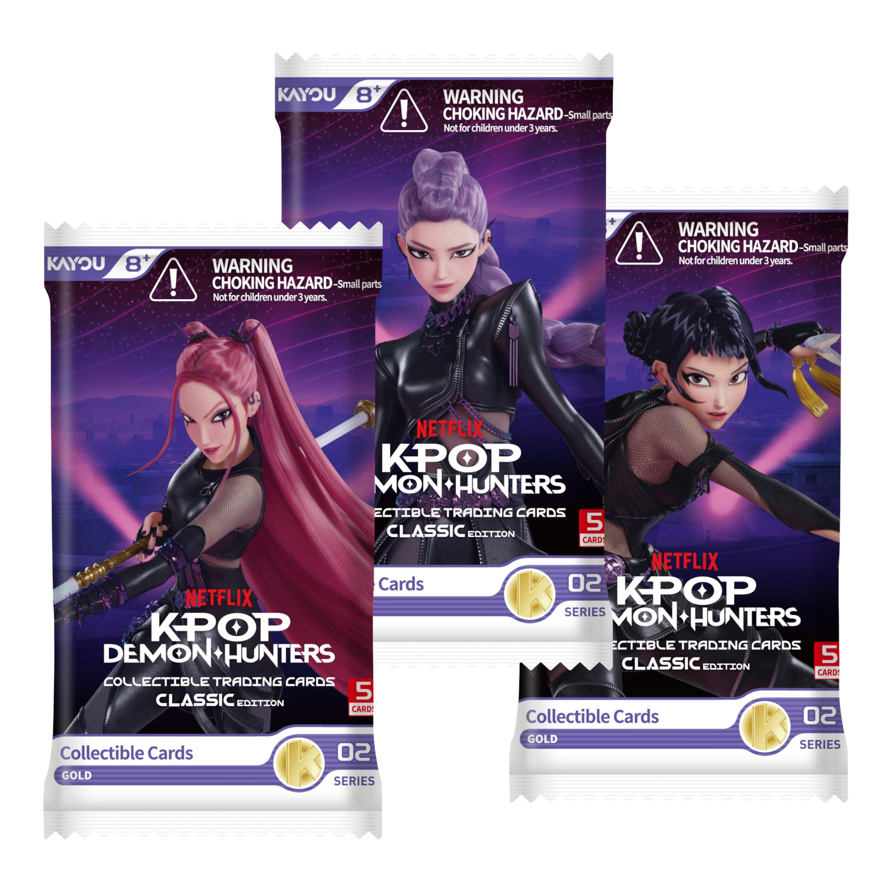 Collector Box - K Pop Demon Hunters - KPop Demon Hunters-Collectible Trading Cards-Classic Edition-Collector Box(10 packs PR)-002C - 2