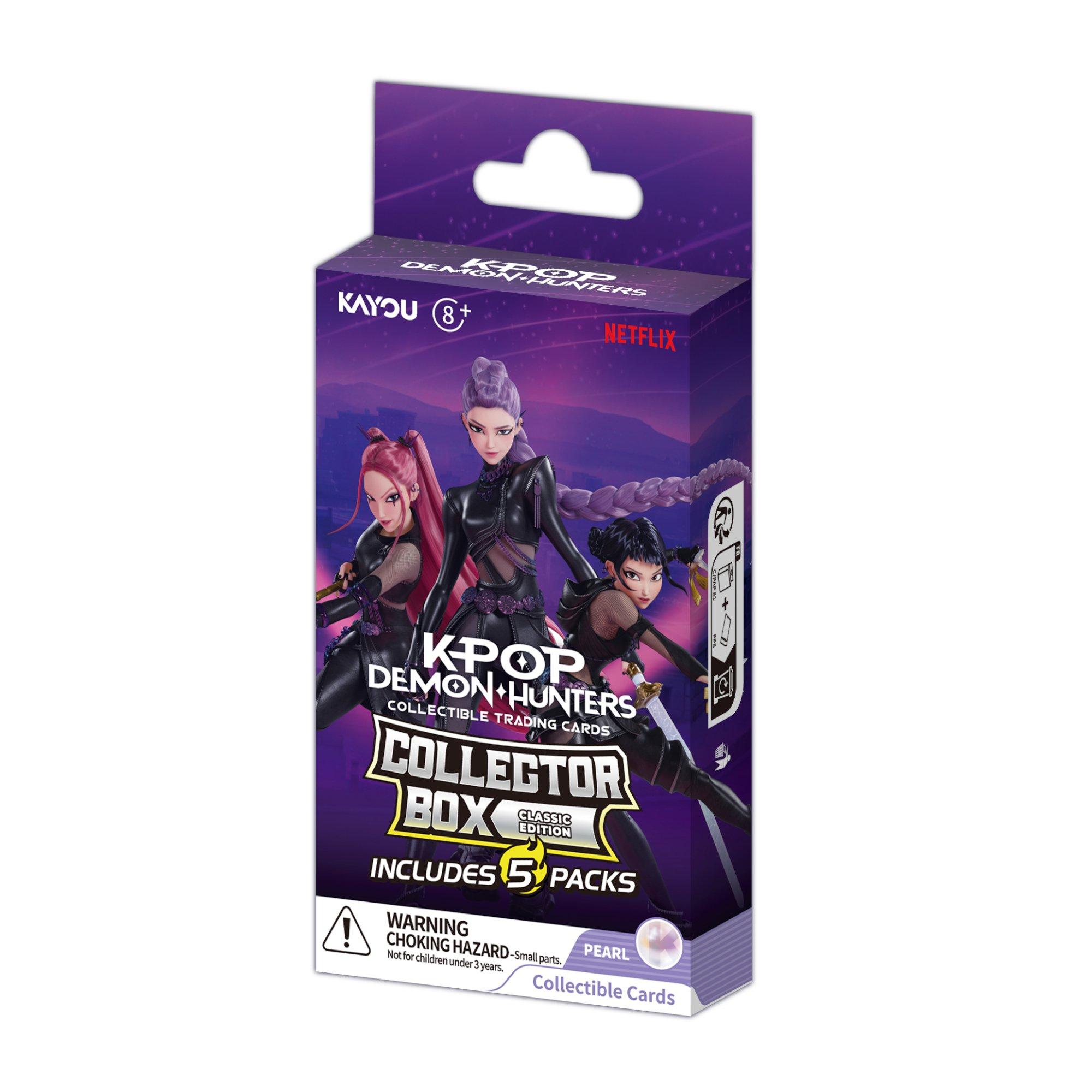 5 Pack - K Pop Demon Hunters - KPop Demon Hunters-Collectible Trading Cards-Classic Edition-Collector Box(5 packs)-002-NA - 2