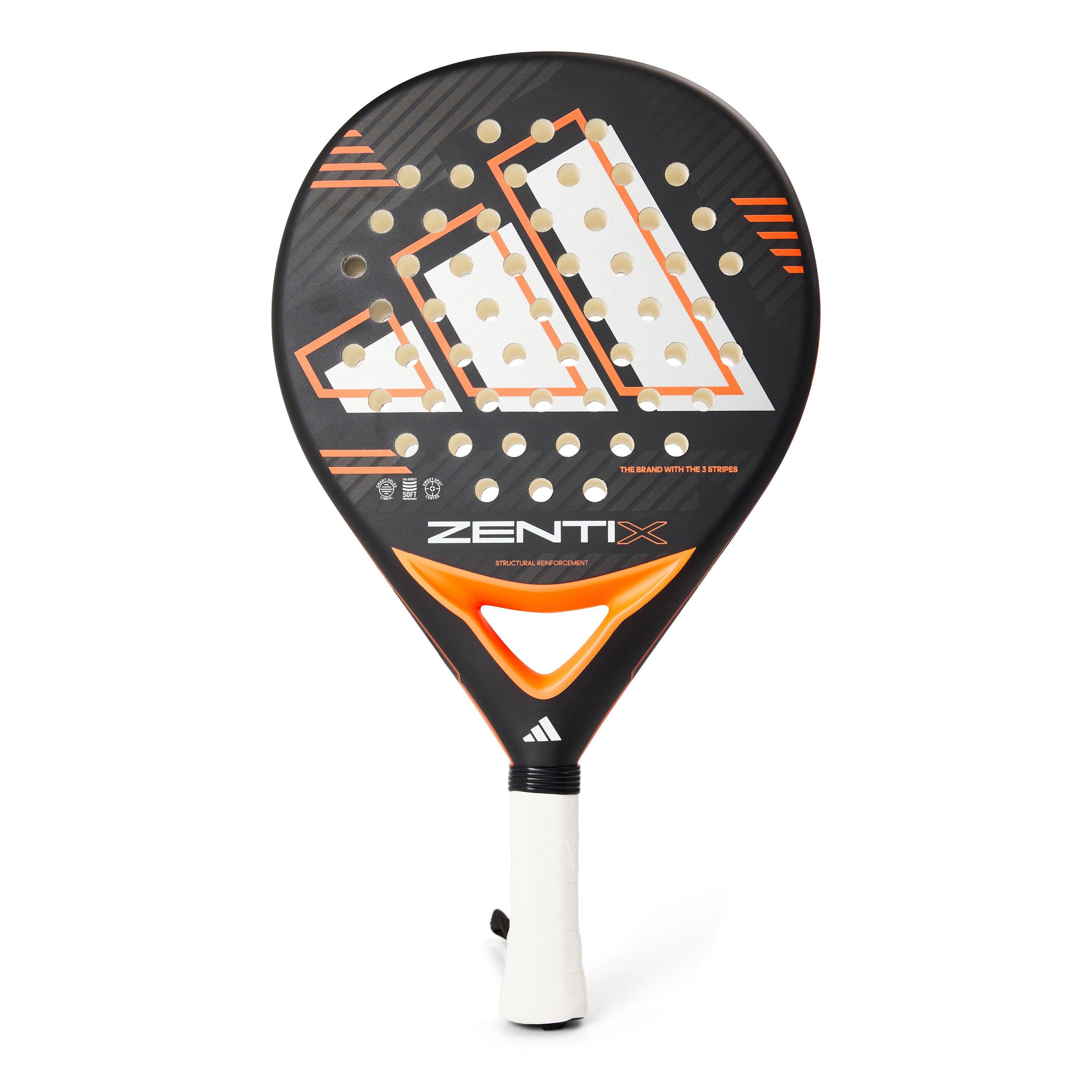 Schwarz/Rot - adidas - Zentix Pad 64 Glass Fibre Padel Racket - 1