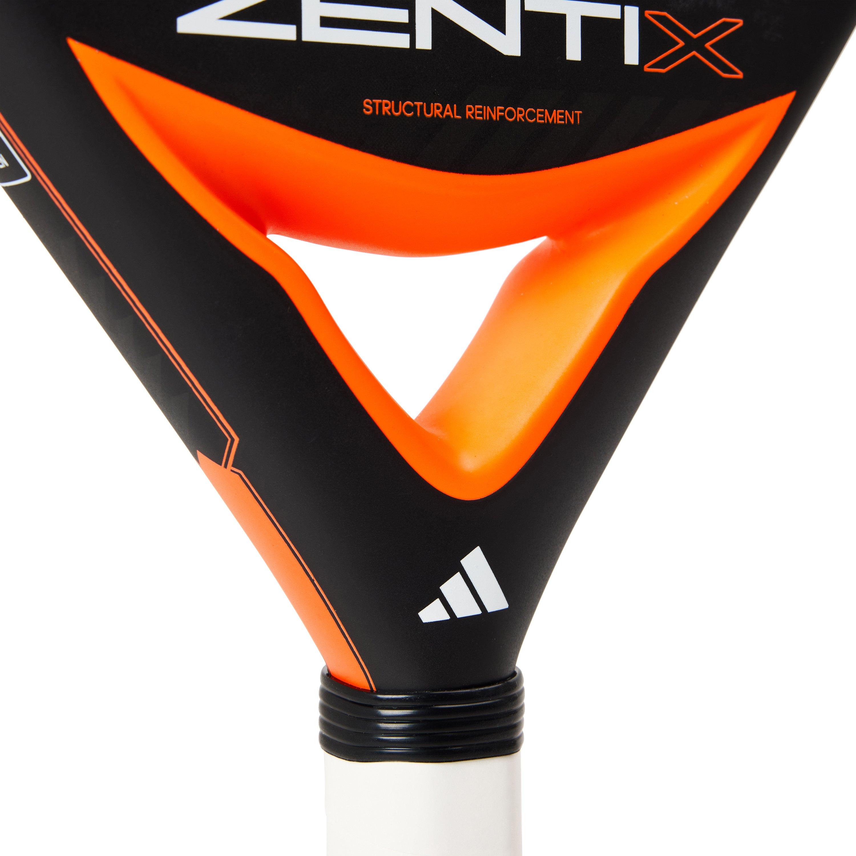 Schwarz/Rot - adidas - Zentix Pad 64 Glass Fibre Padel Racket - 3