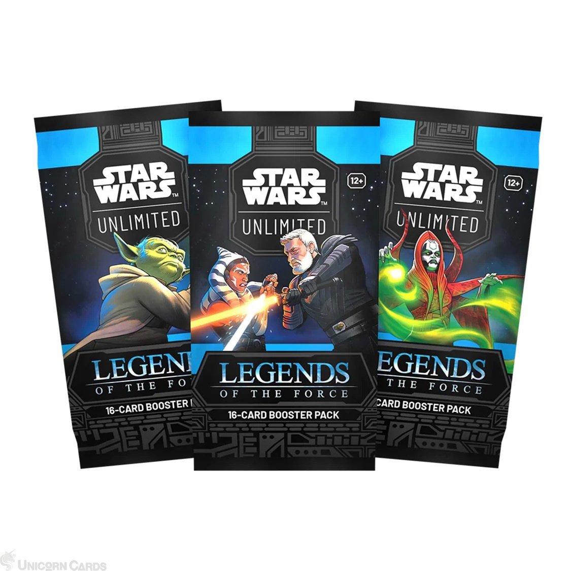 Booster Pack - Star Wars - Star Wars: Unlimited Legends of the Force Booster
