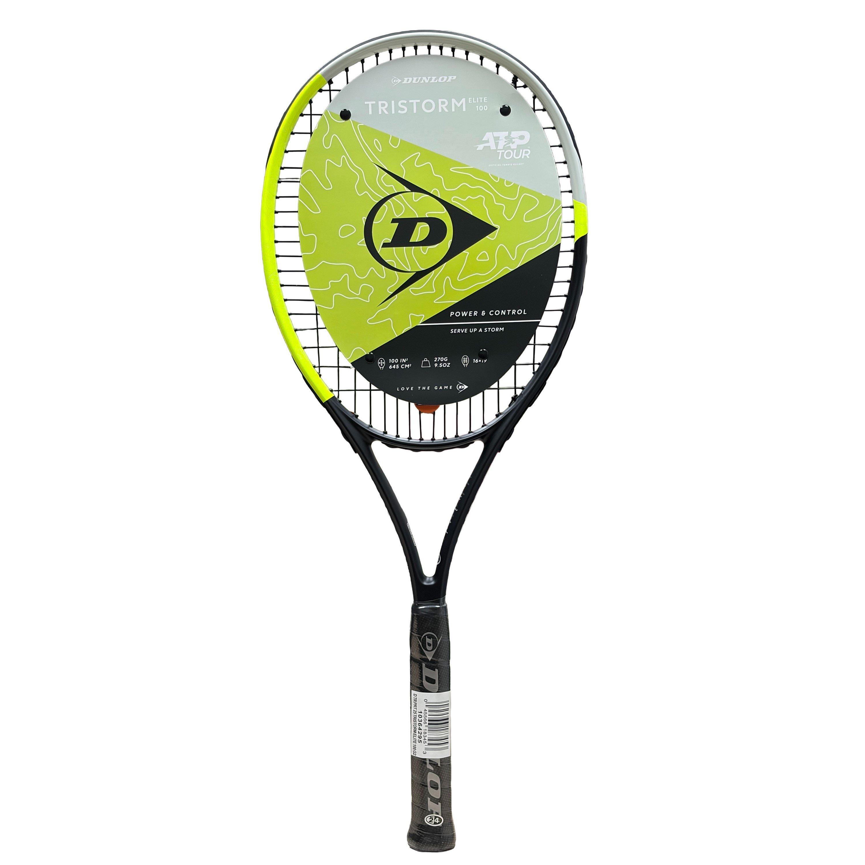 Blk/Ylw - Dunlop - Tristorm Elite 100 Tennis Racket - 1