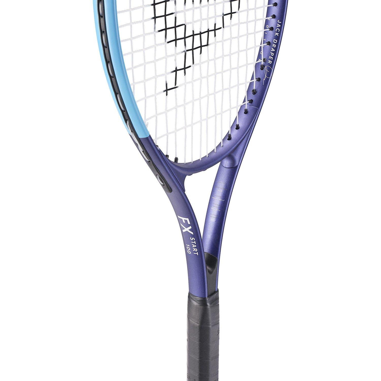 Purple - Dunlop - Dunlop FX Start 100 adult tennis racket - 6