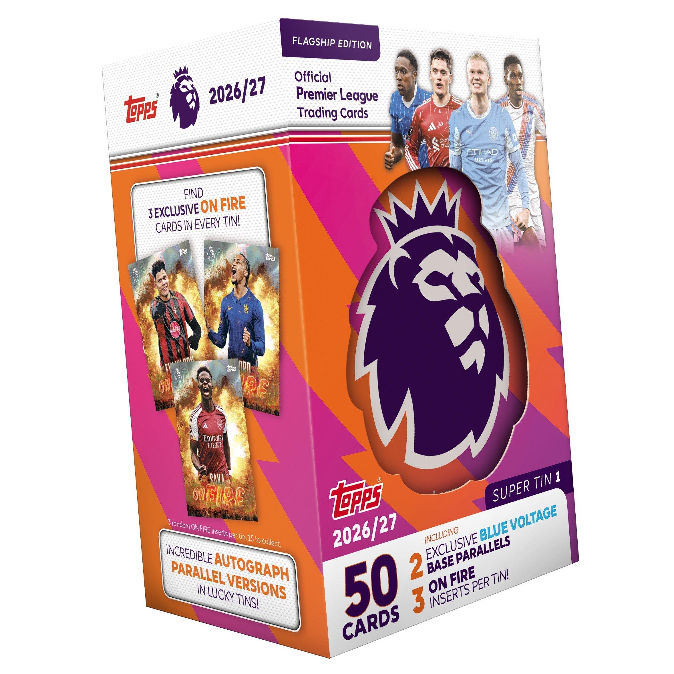 Super Tin - Topps - Topps 2026/27 Flagship Premier League - Super Tin - 2