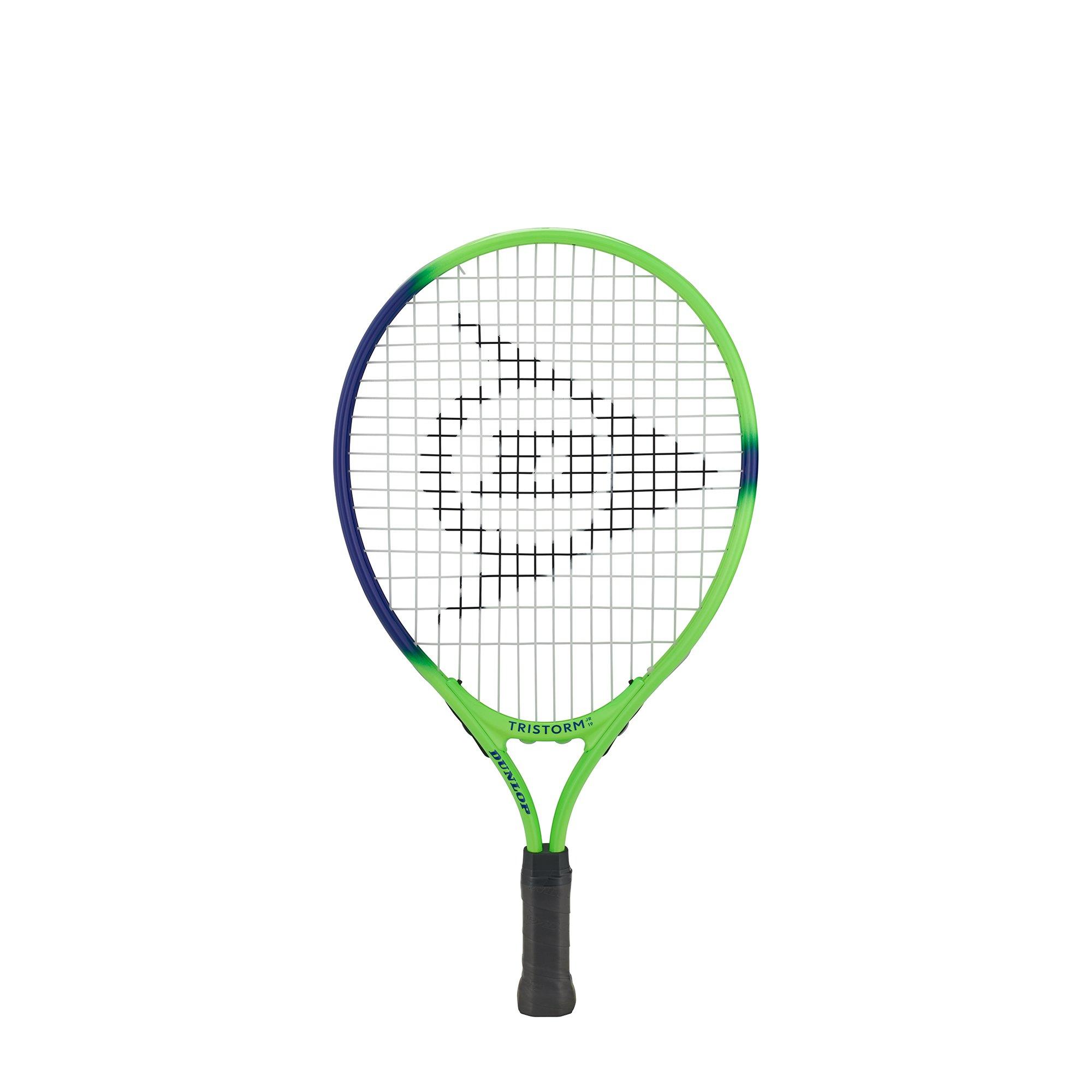 Green/Blue - Dunlop - Nitro Junior 19 Tennis Racket - 1