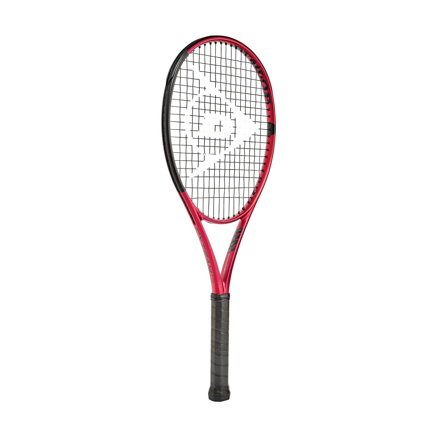 Rød/sort - Dunlop - Team 275 Tennis Racket - 2