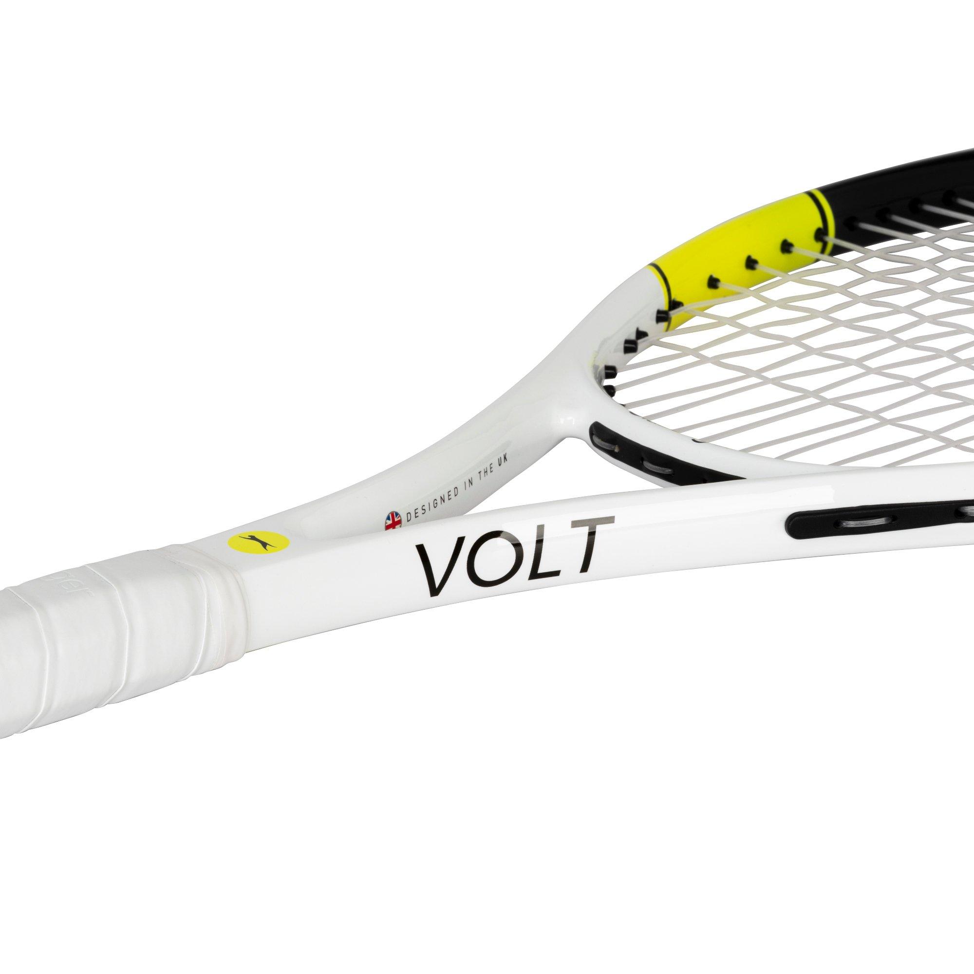 White/Yellow - Slazenger - Volt Tennis Racket - 4