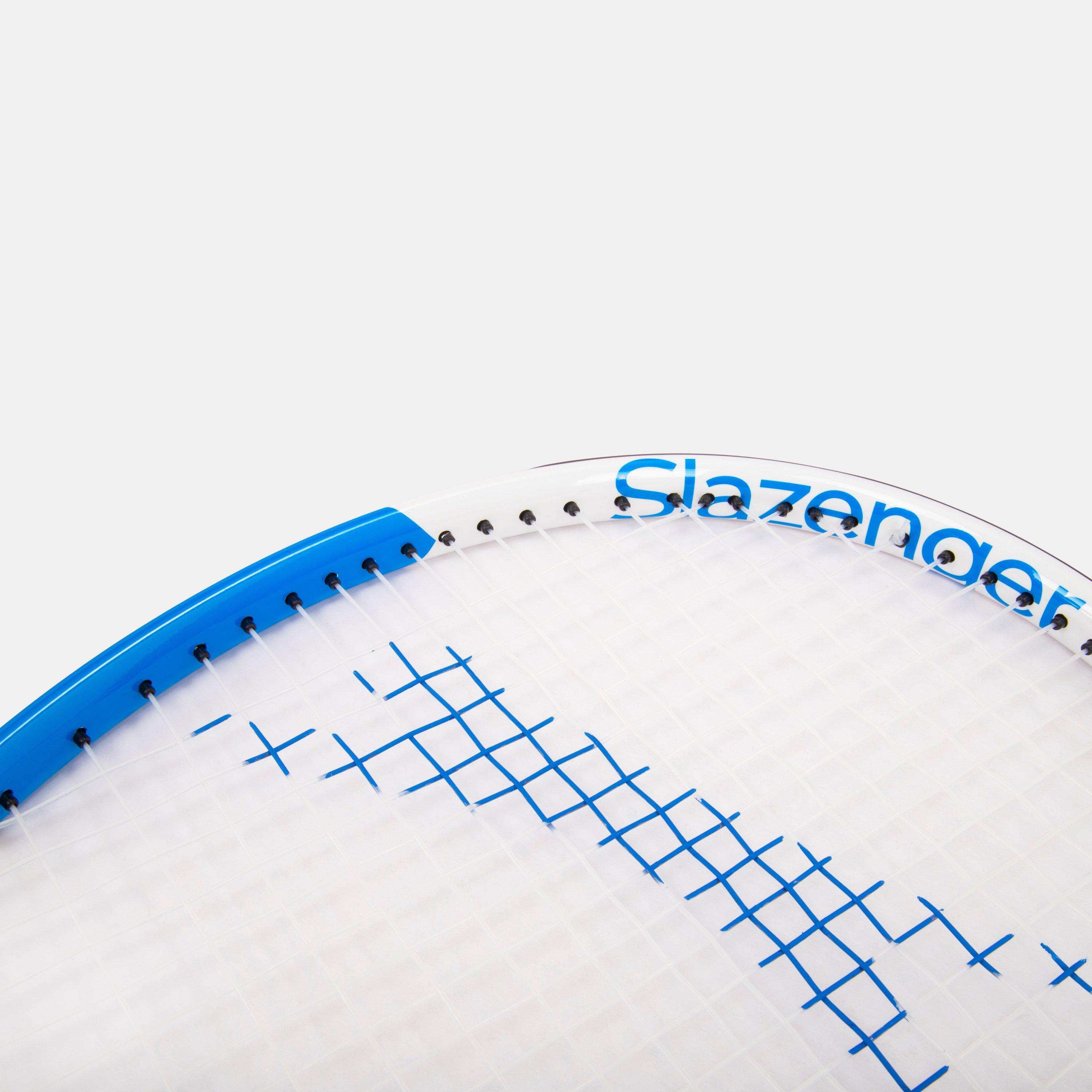 Wit/Blauw - Slazenger - Volt Tennis Racket - 3