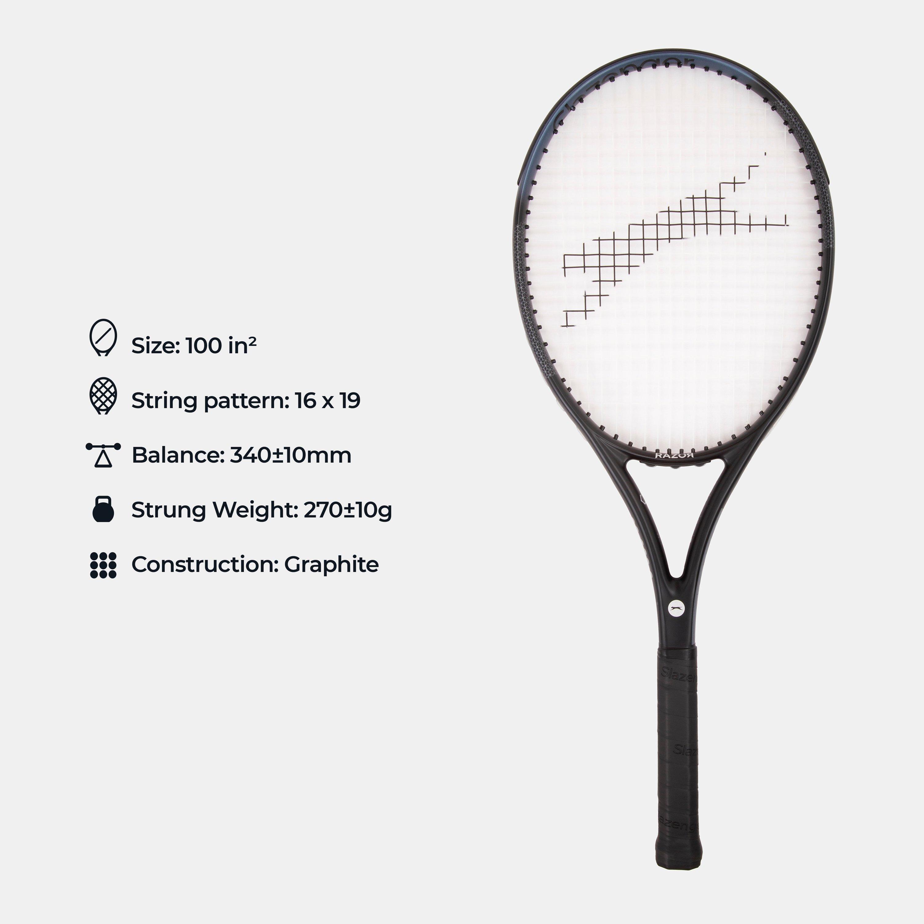 Black - Slazenger - RazorTennis Racket - 1