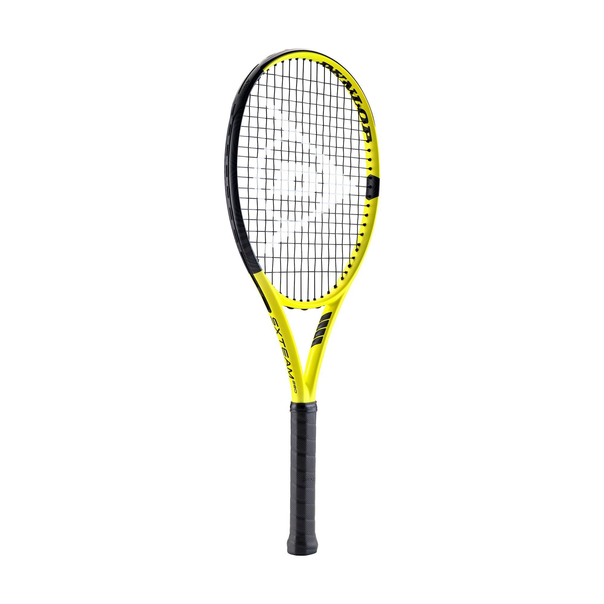 Geel/Zwart - Dunlop - SX Team 280 Tennis Racket - 2