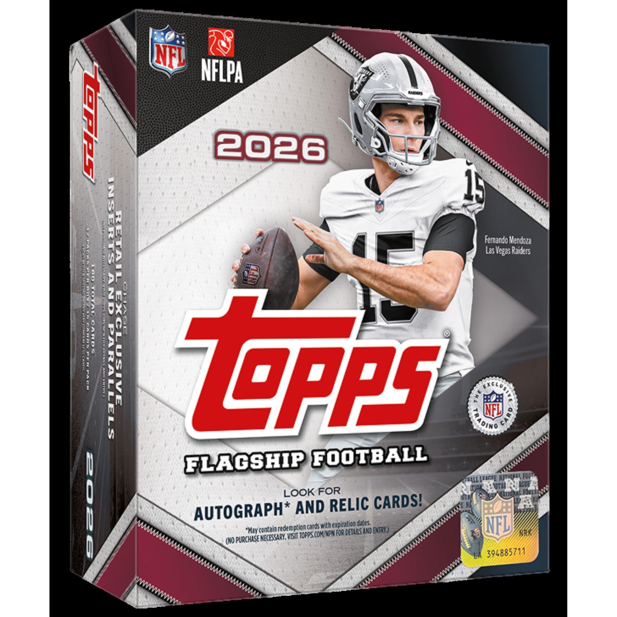 Mega Box - Topps - Topps Flagship Football Mega Box - 1