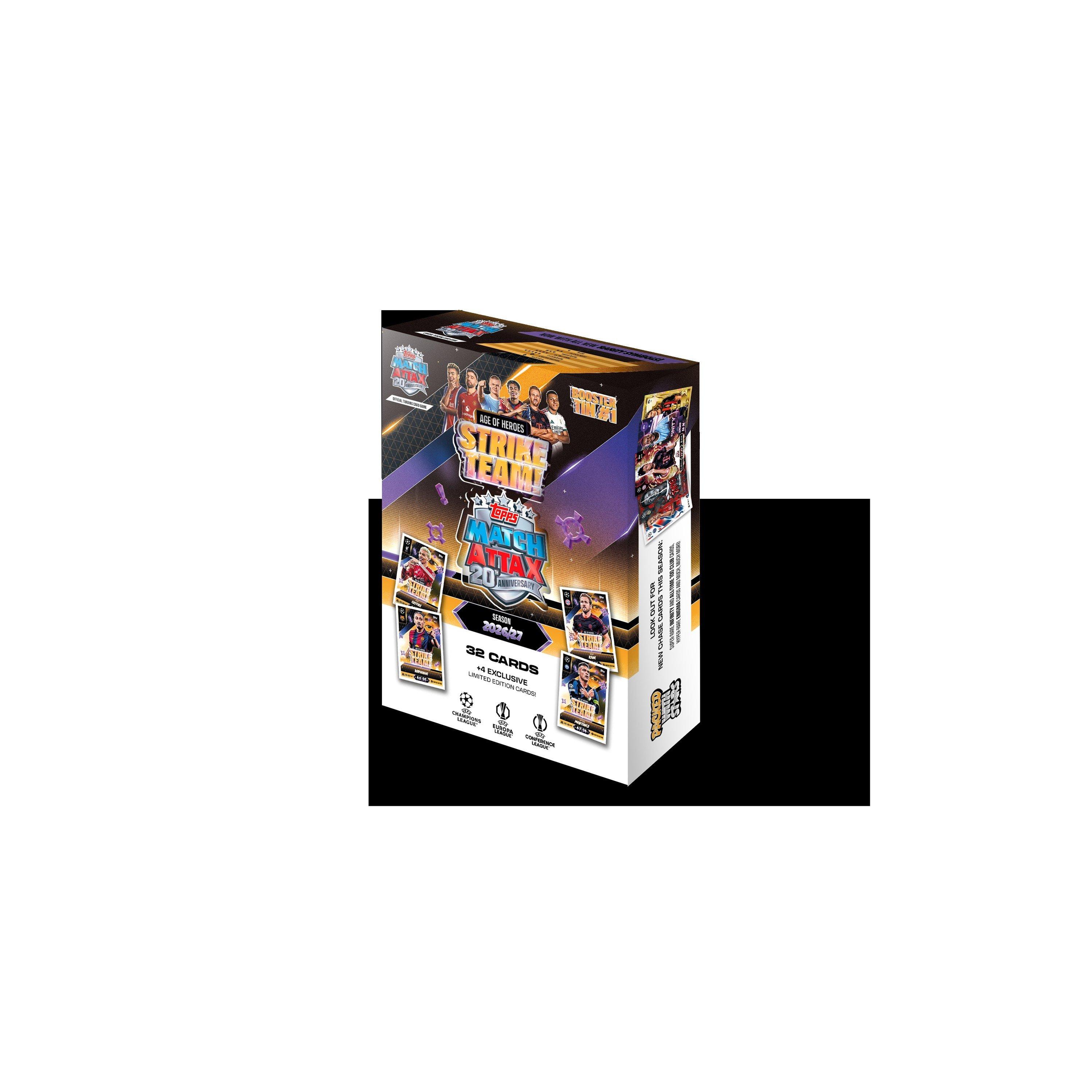 Booster Tins - Topps - Topps 2026/ 27 Match Attax - Booster Tin Assortment - 2