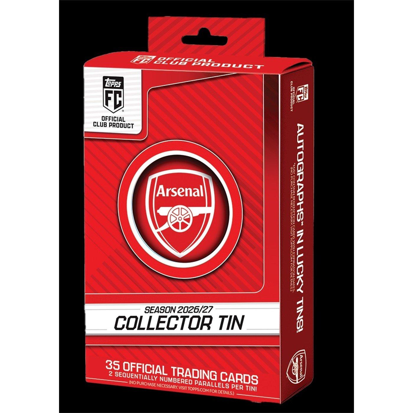 Topps 2026/ 27 Collectors Tin - Arsenal