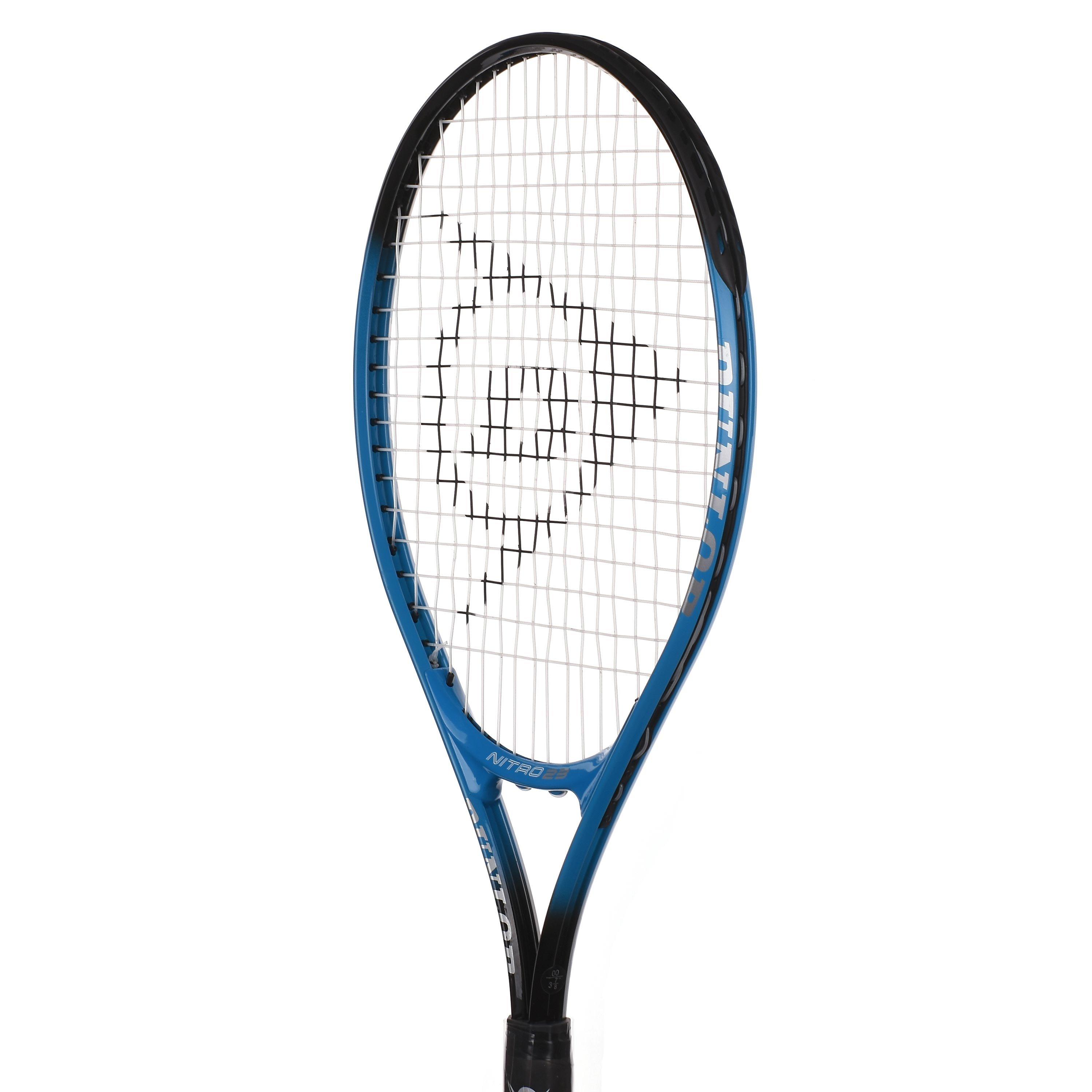 Blue/White - Dunlop - Nitro 23 Juniors Tennis Racket - 3