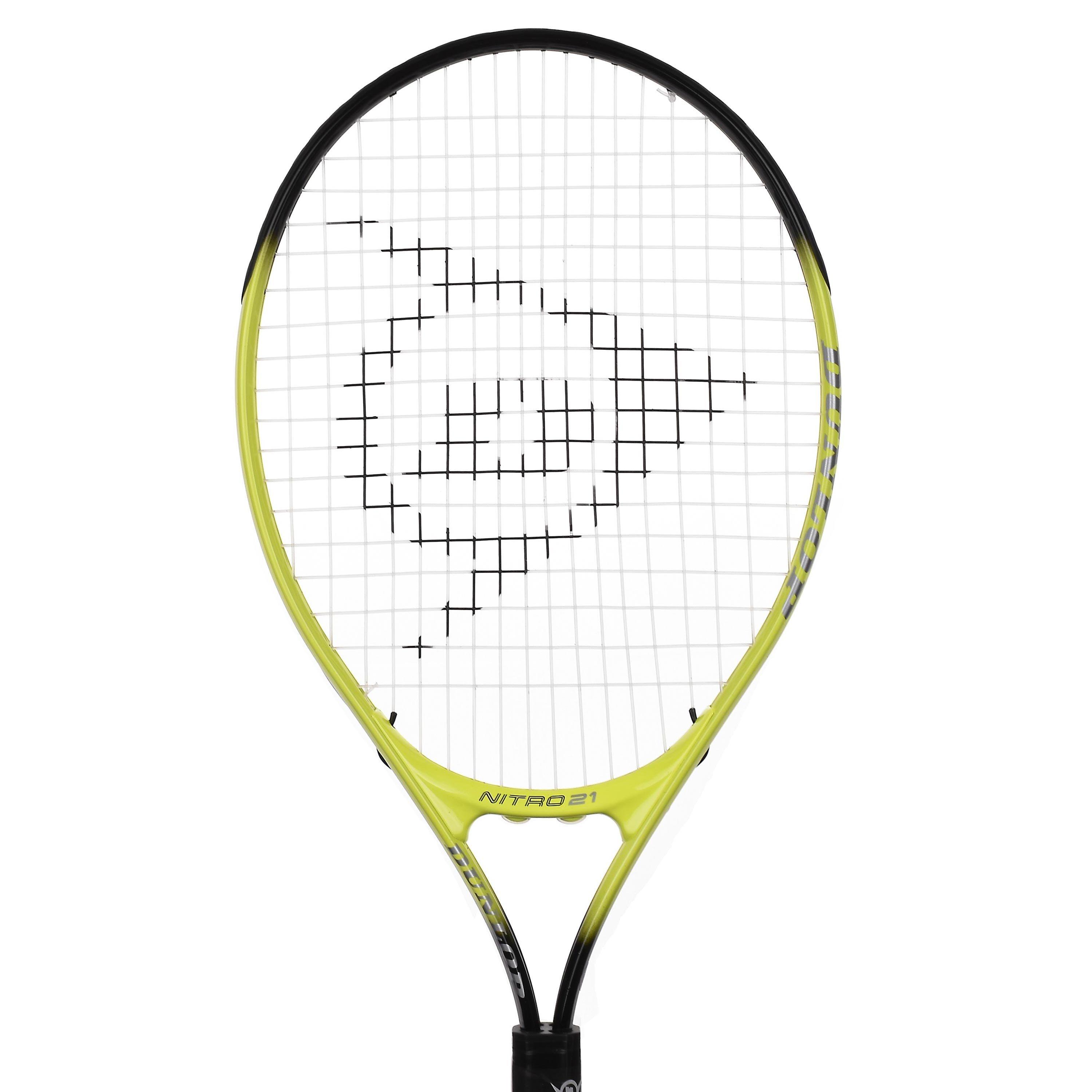 Yellow/White - Dunlop - Nitro 21 Juniors Tennis Racket - 1