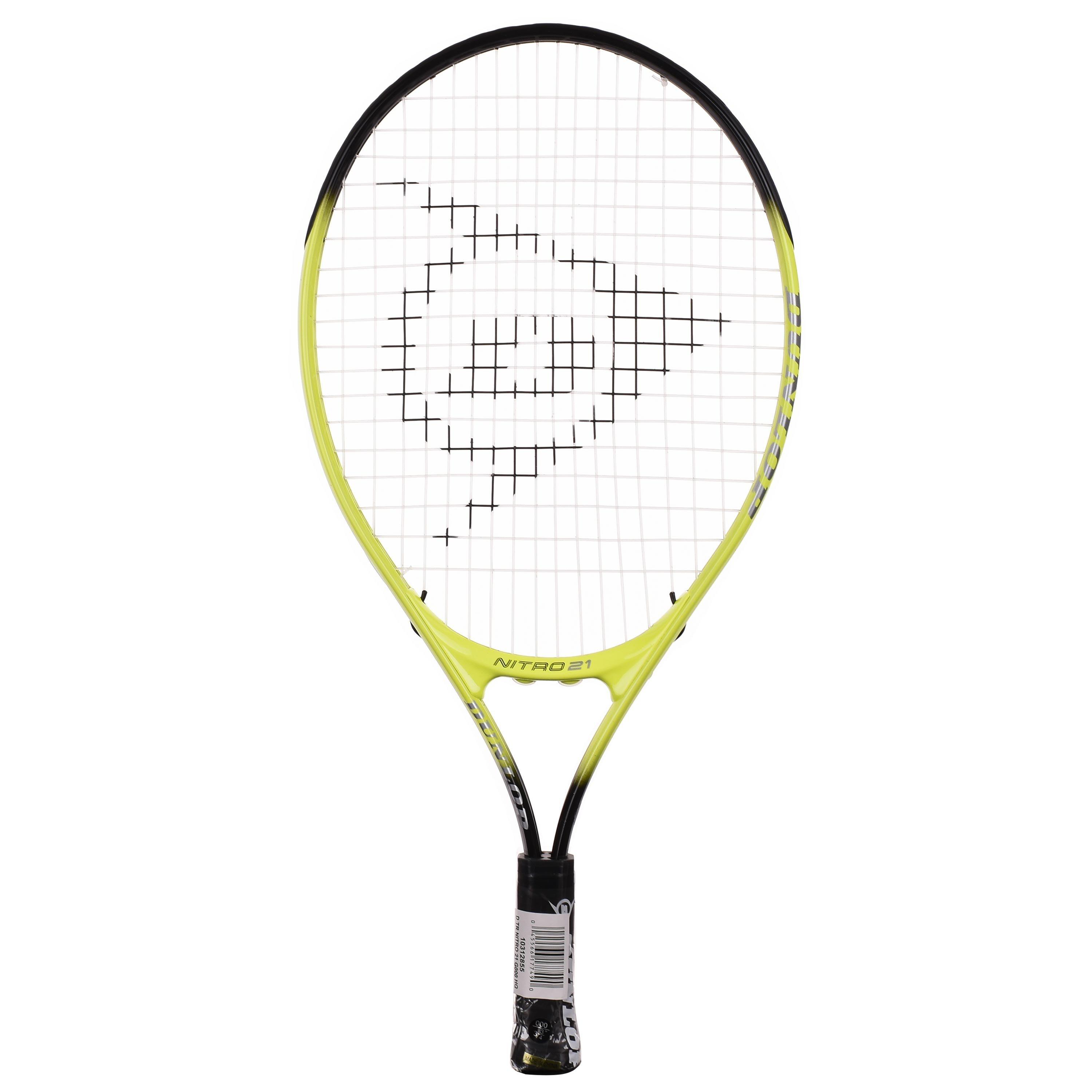 Yellow/White - Dunlop - Nitro 21 Juniors Tennis Racket - 2