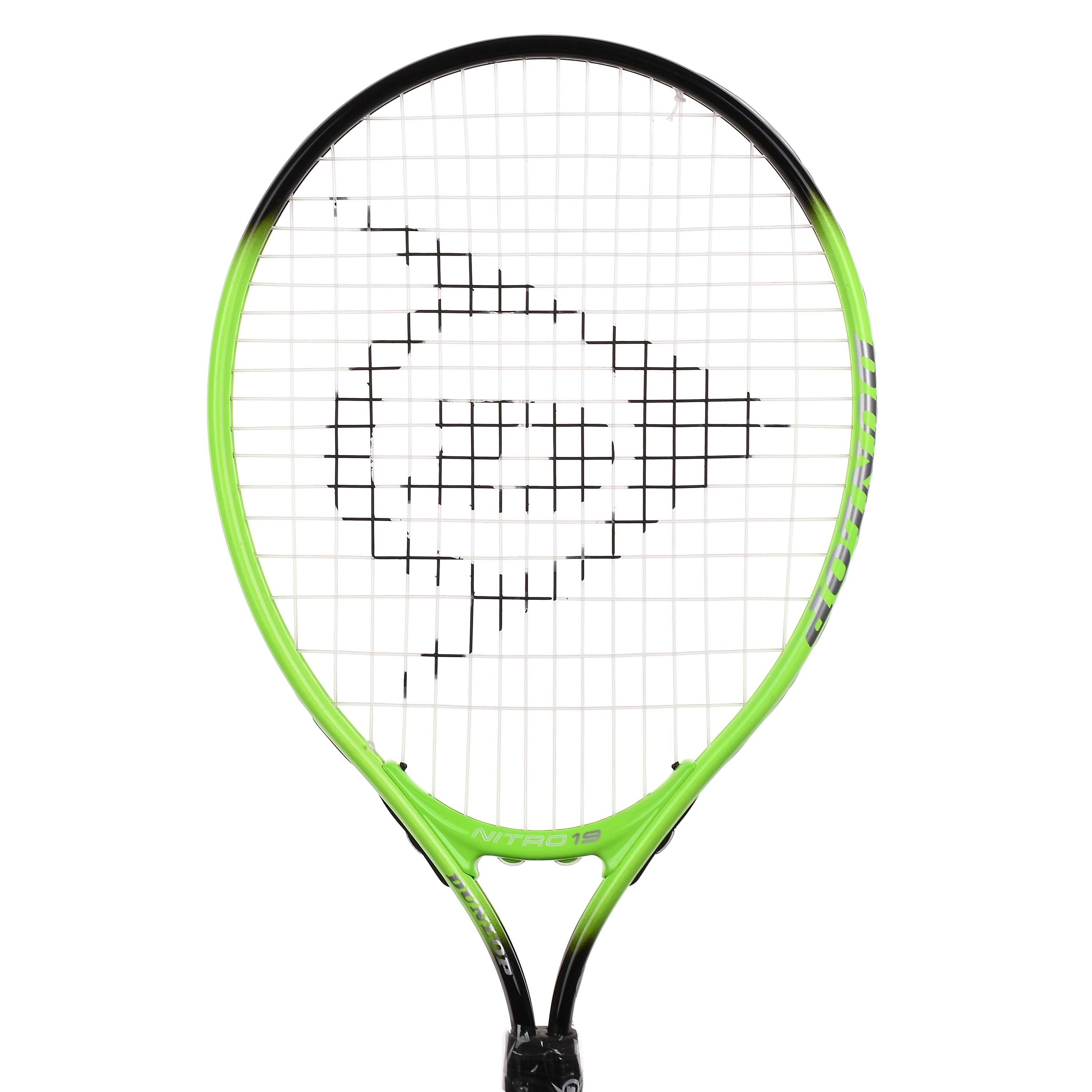 Green/White - Dunlop - Nitro 19 Juniors Tennis Racket - 1