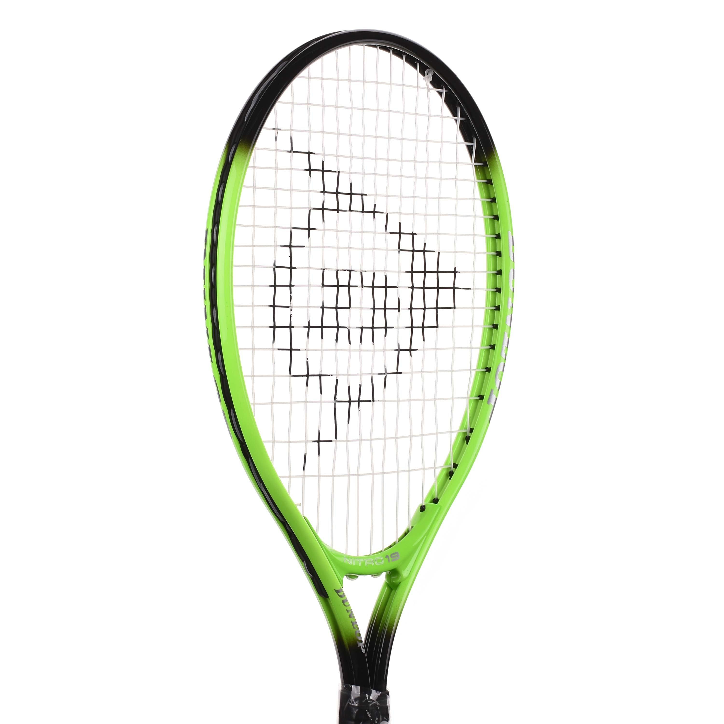 Green/White - Dunlop - Nitro 19 Juniors Tennis Racket - 4