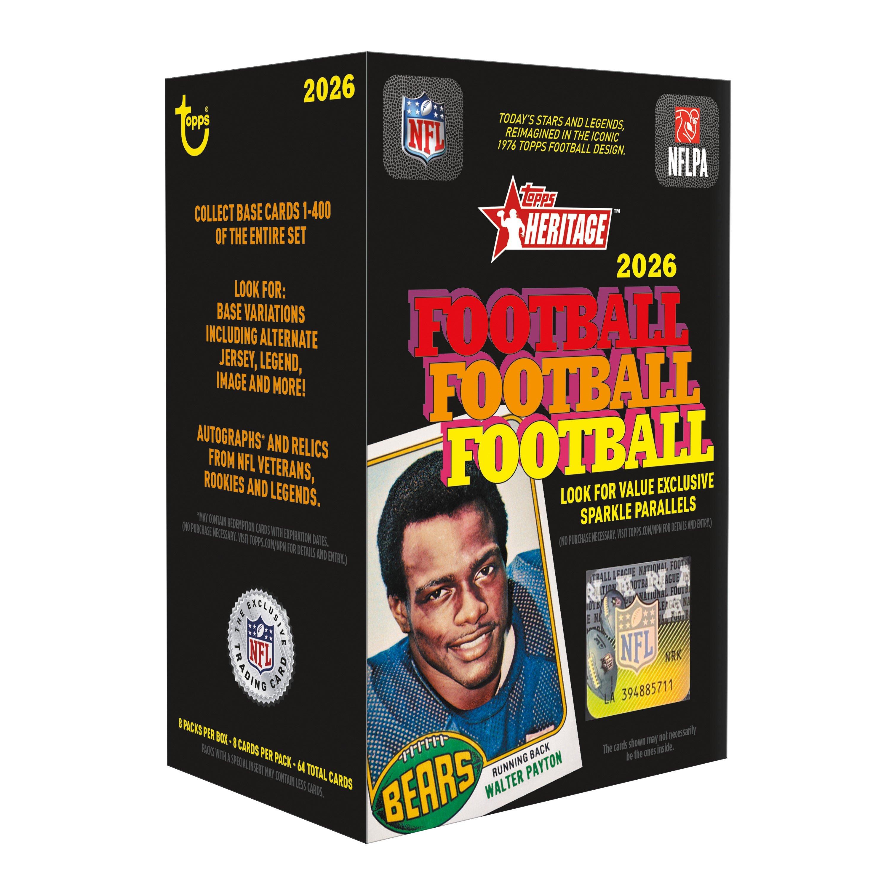 Value Box - Topps - Topps 2026 Football Heritage - Value Box - 1