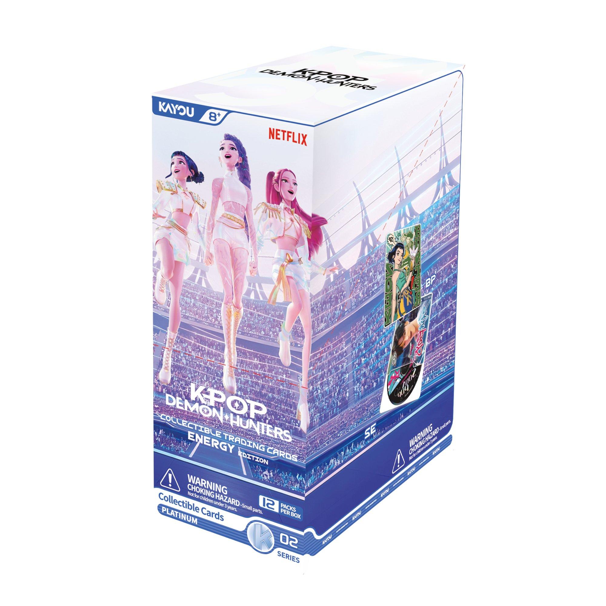 Booster Pack - K Pop Demon Hunters - KPop Demon Hunters-Collectible Trading Cards-Energy Edition Foil-002B-EMEA Booster Pack - 2