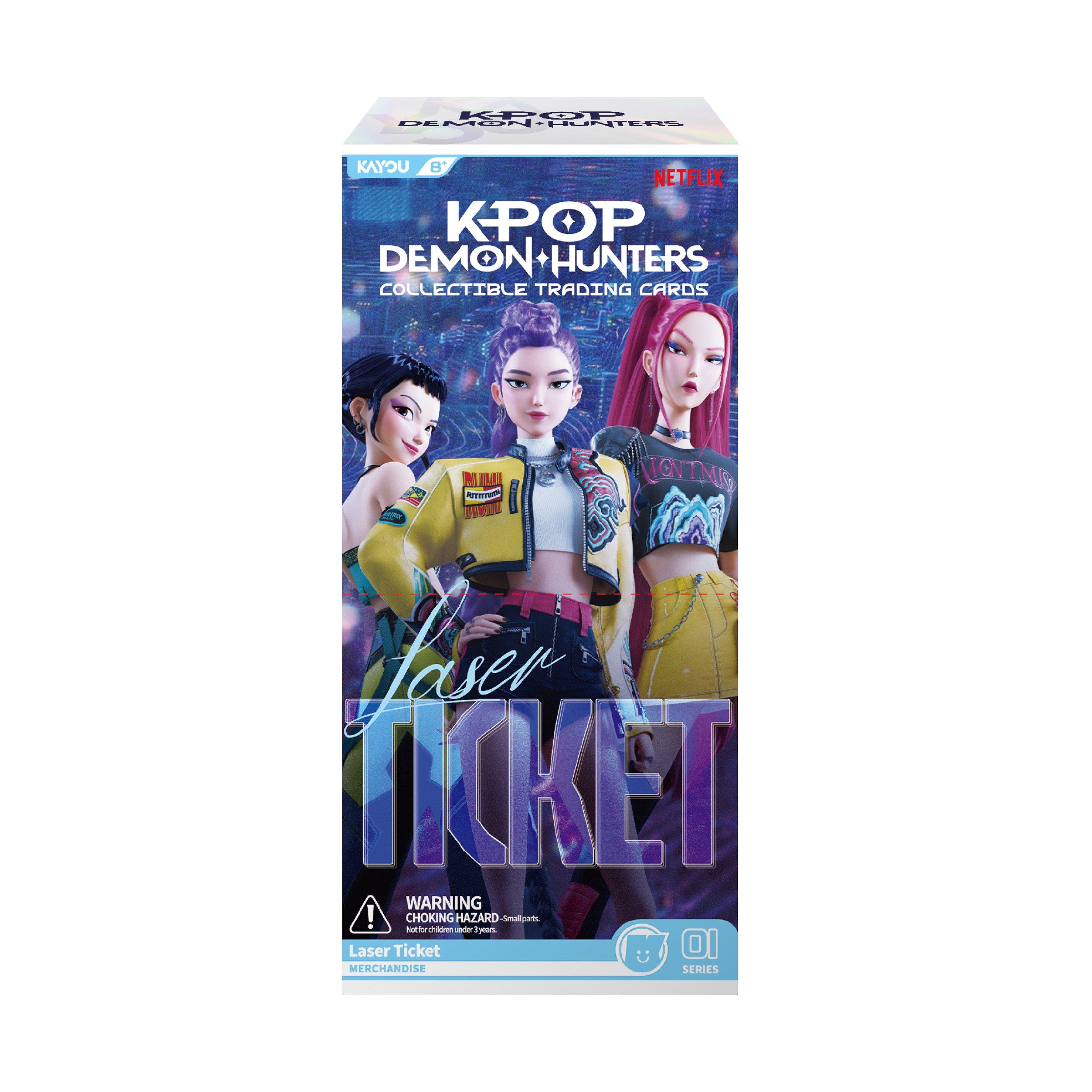 Booster Pack - K Pop Demon Hunters - KPop Demon Hunters-Laser Ticket - 001 - 2