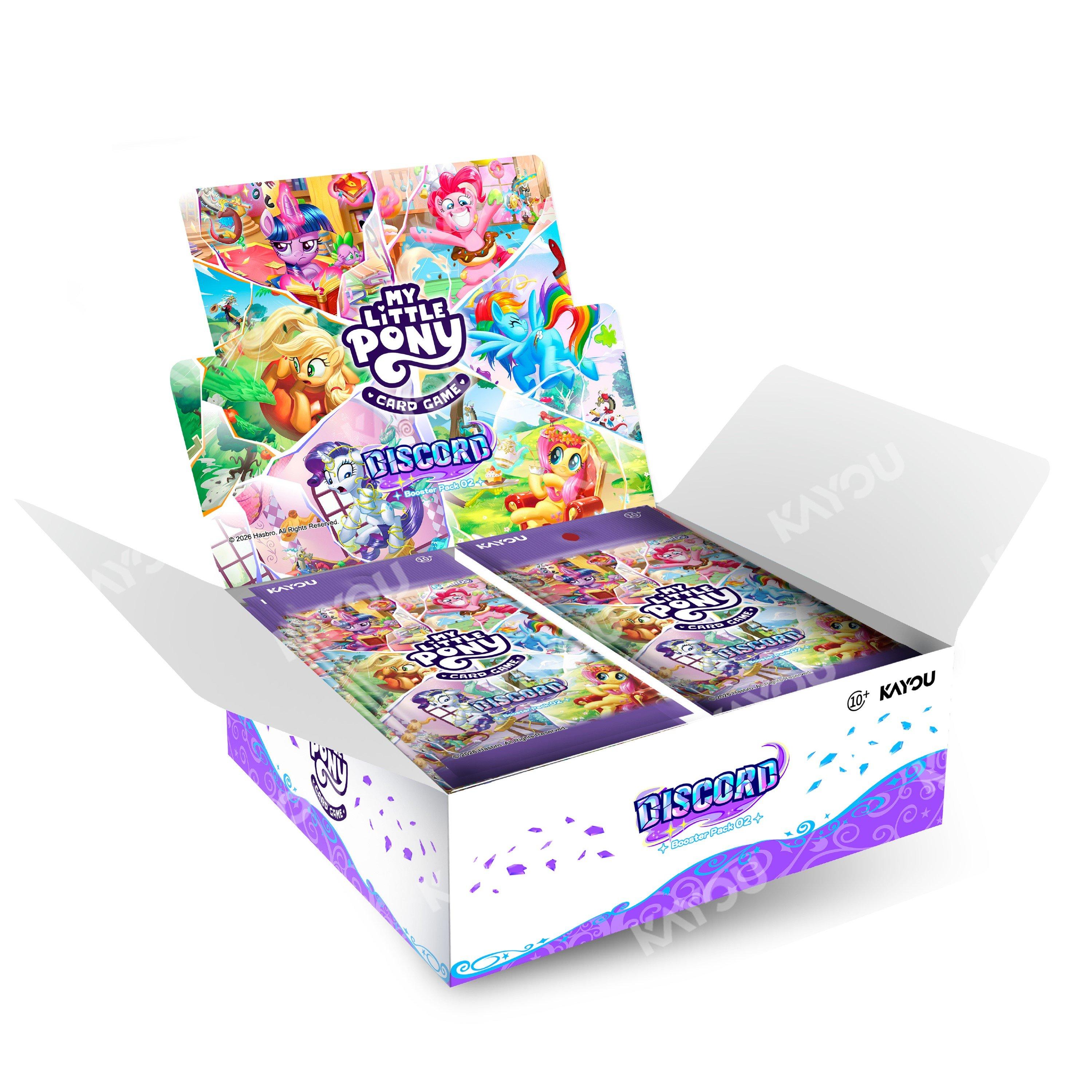 Booster Pack - My Little Pony - My Little Pony Trading Card Game - Discord - Foil Booster - Series 2 Booster Pack - 2