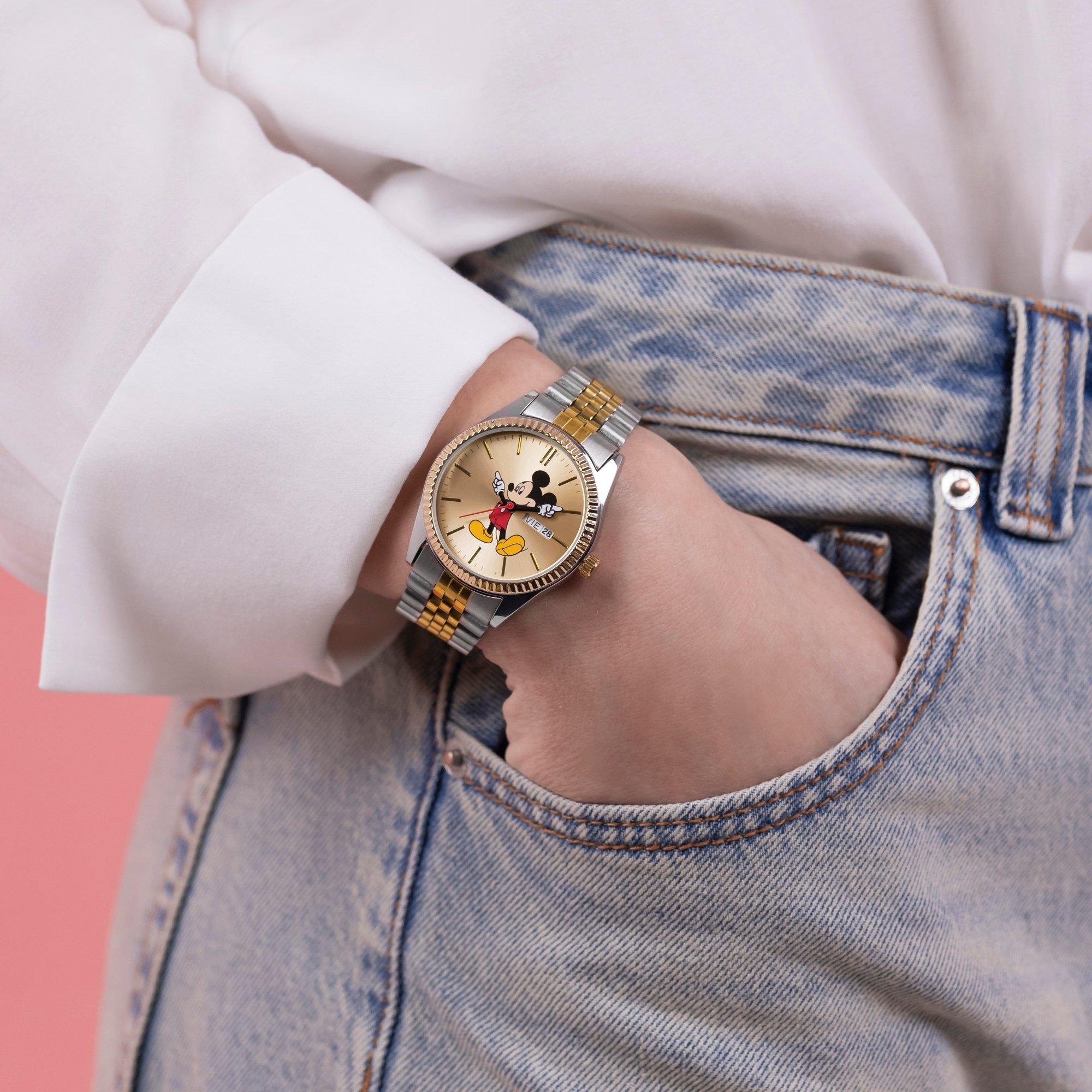 Silver - Mickey Mouse - Mickey Mouse Analogue Wat - 3