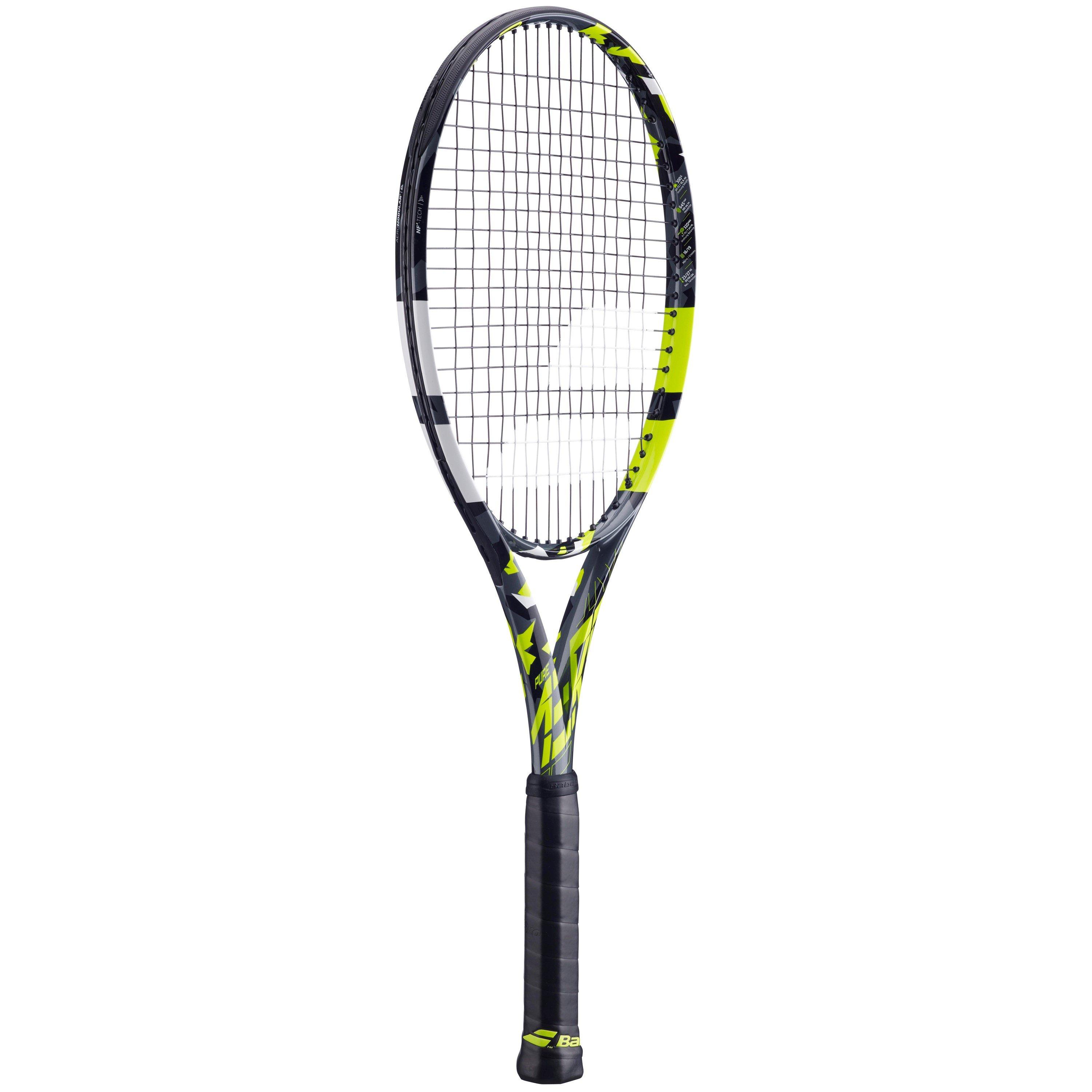Cinzento - Babolat - Pure Aero 2023 Tennis Racket Adults - 4
