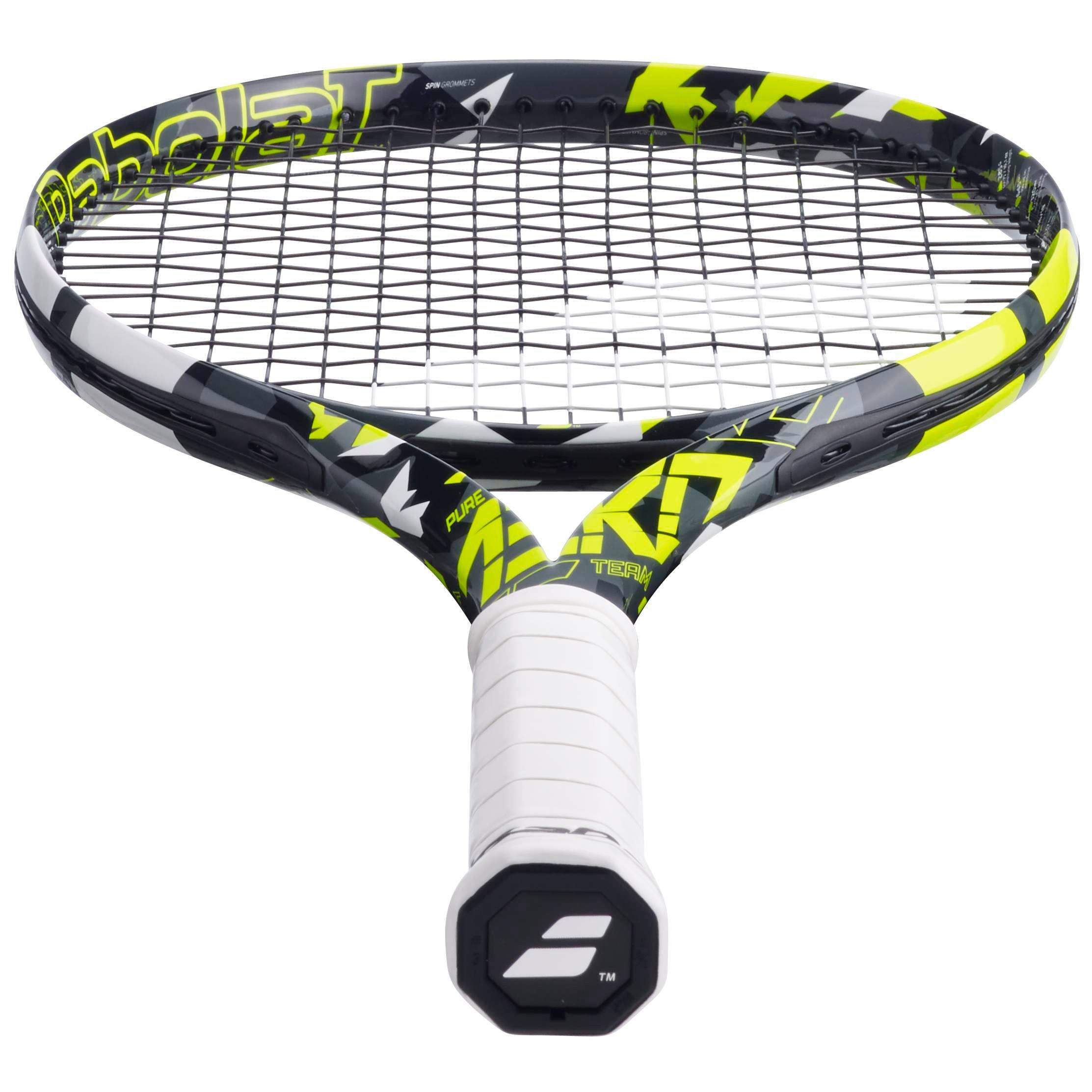 Grijs - Babolat - Aero Lite Tennis Racket - 3