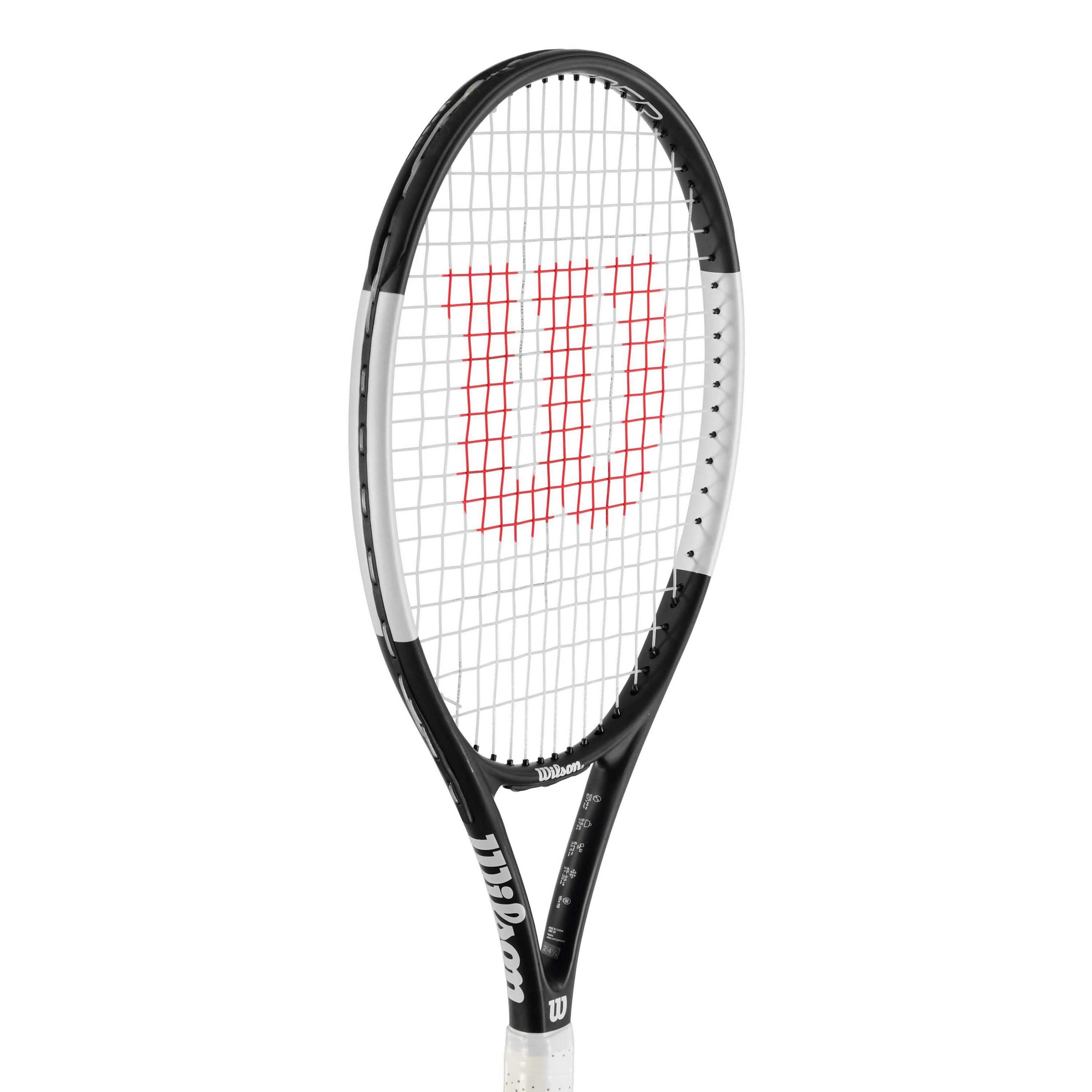Preto/Branco - Wilson - Federer Open 105 Tennis Racket - 1