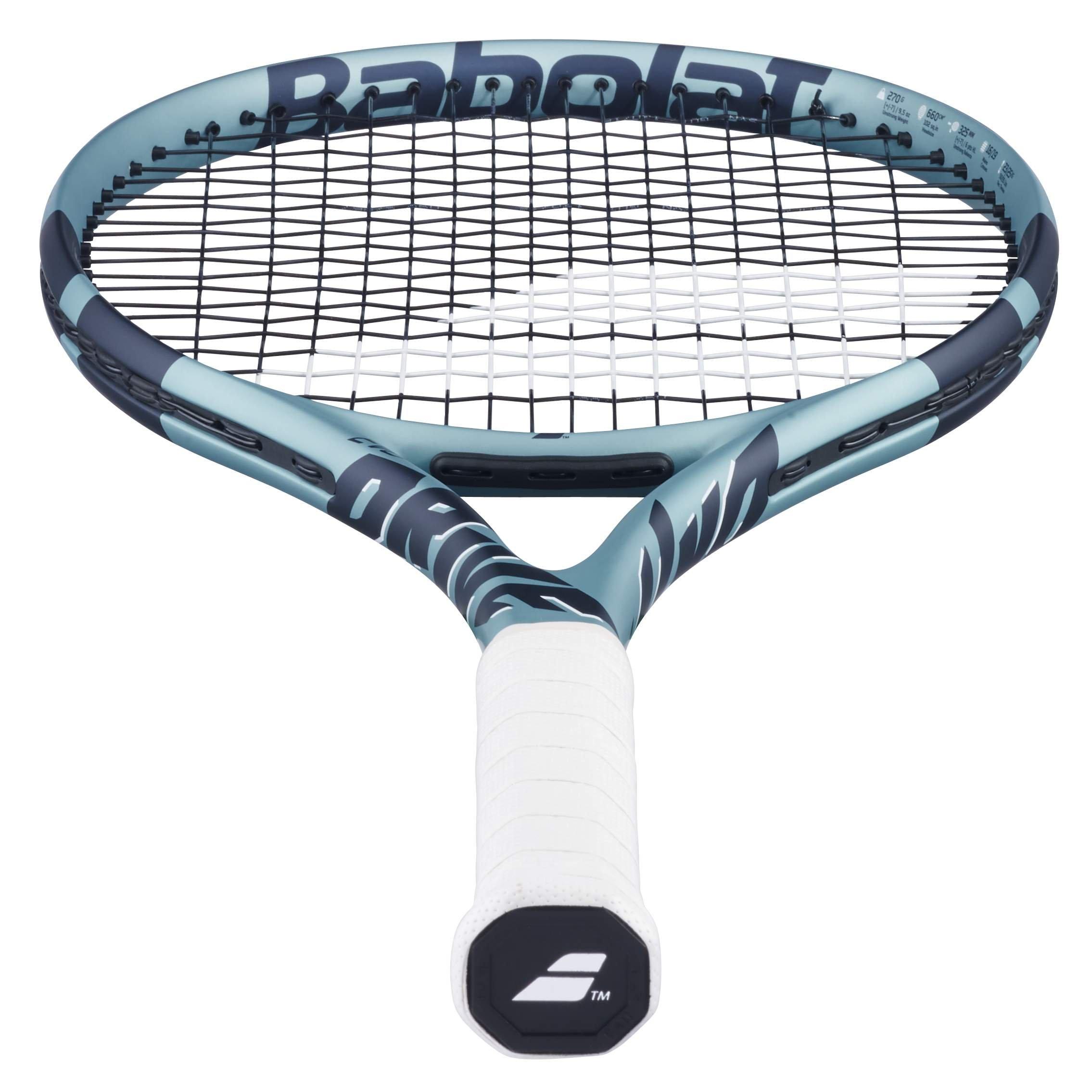 Blauw - Babolat - Evo Drive Tennis Racket - 3