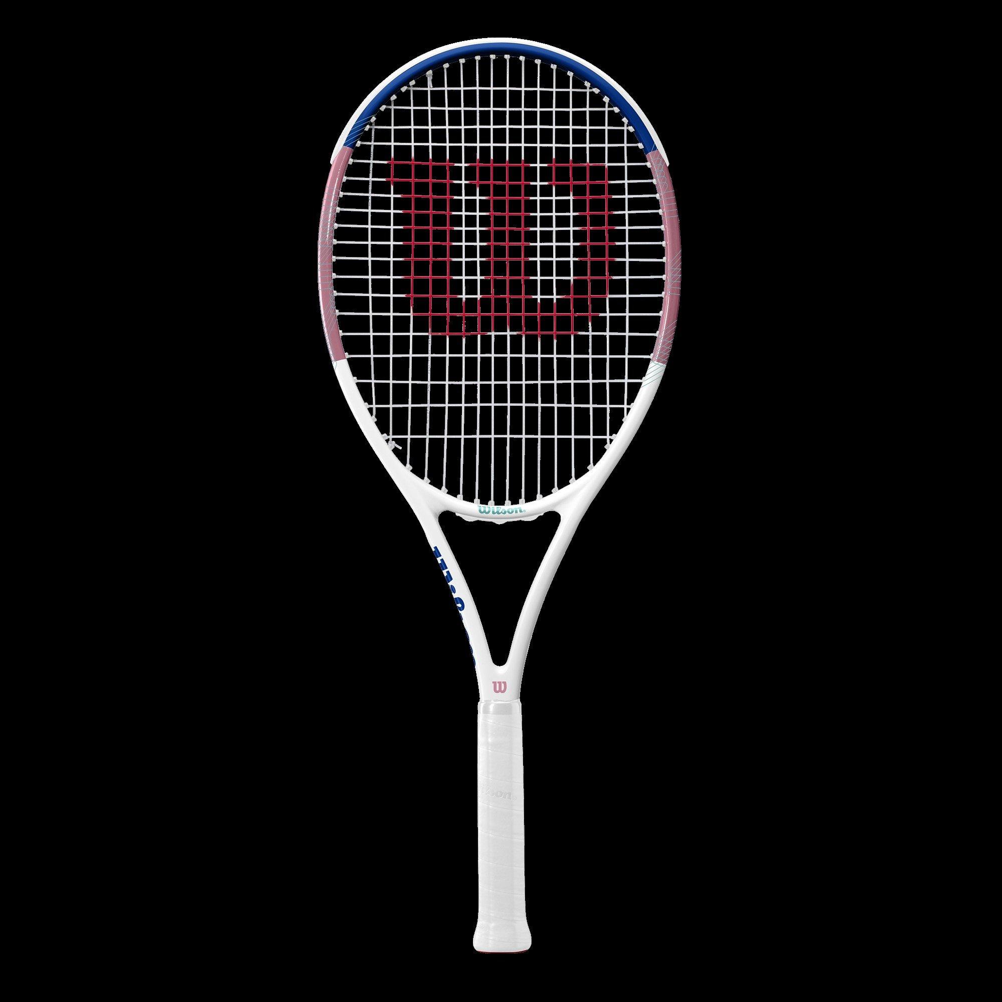 White/Pink - Wilson - Tennis Racket - 1